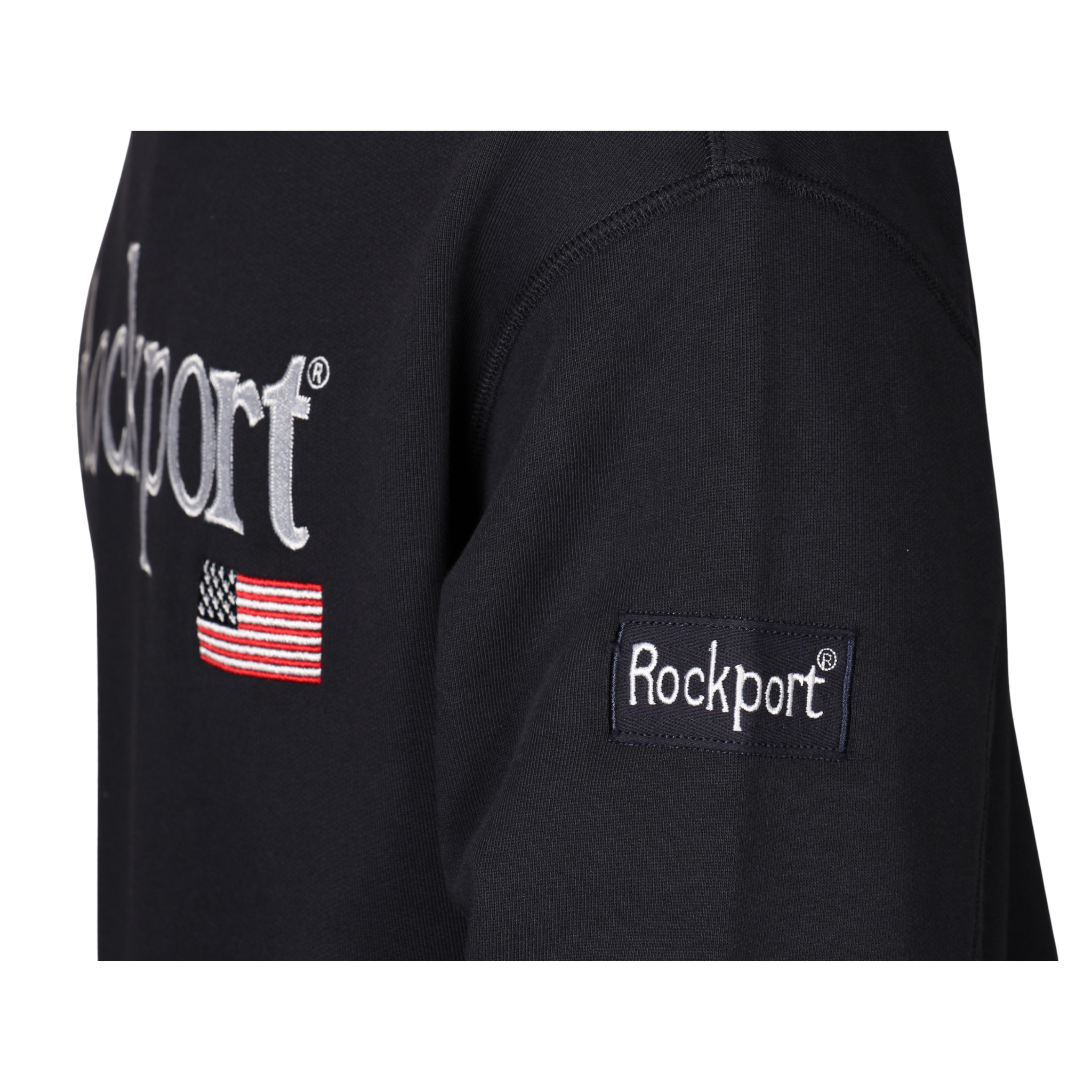 Mens Rockport Navy New England Logo Sweatshirt