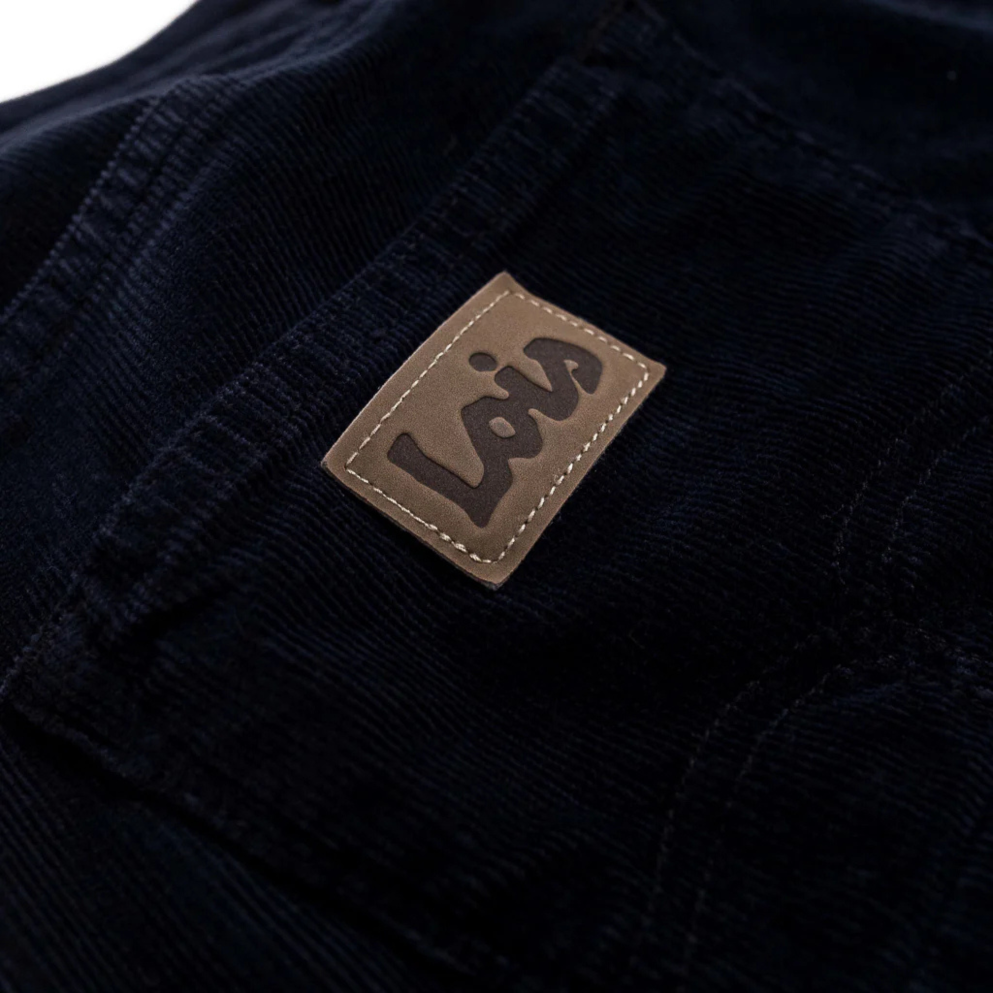 Mens Lois Navy Blue Sierra Corduroy Tapered Pants