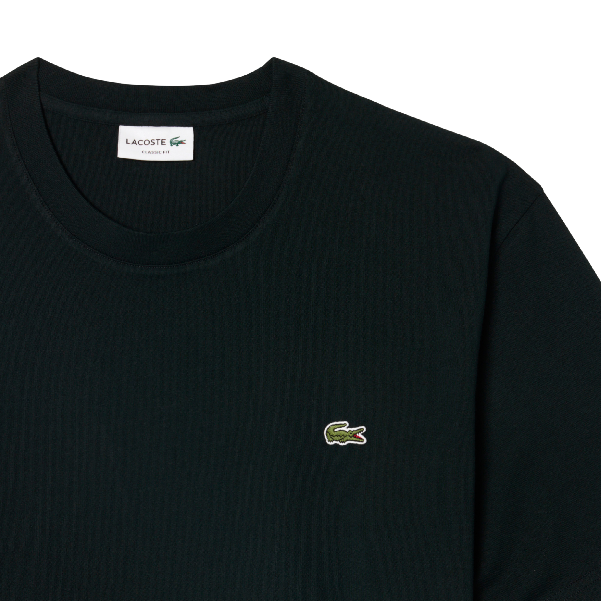 Mens Lacoste Dark Varech Classic Fit Mid Weight S/s T Shirt