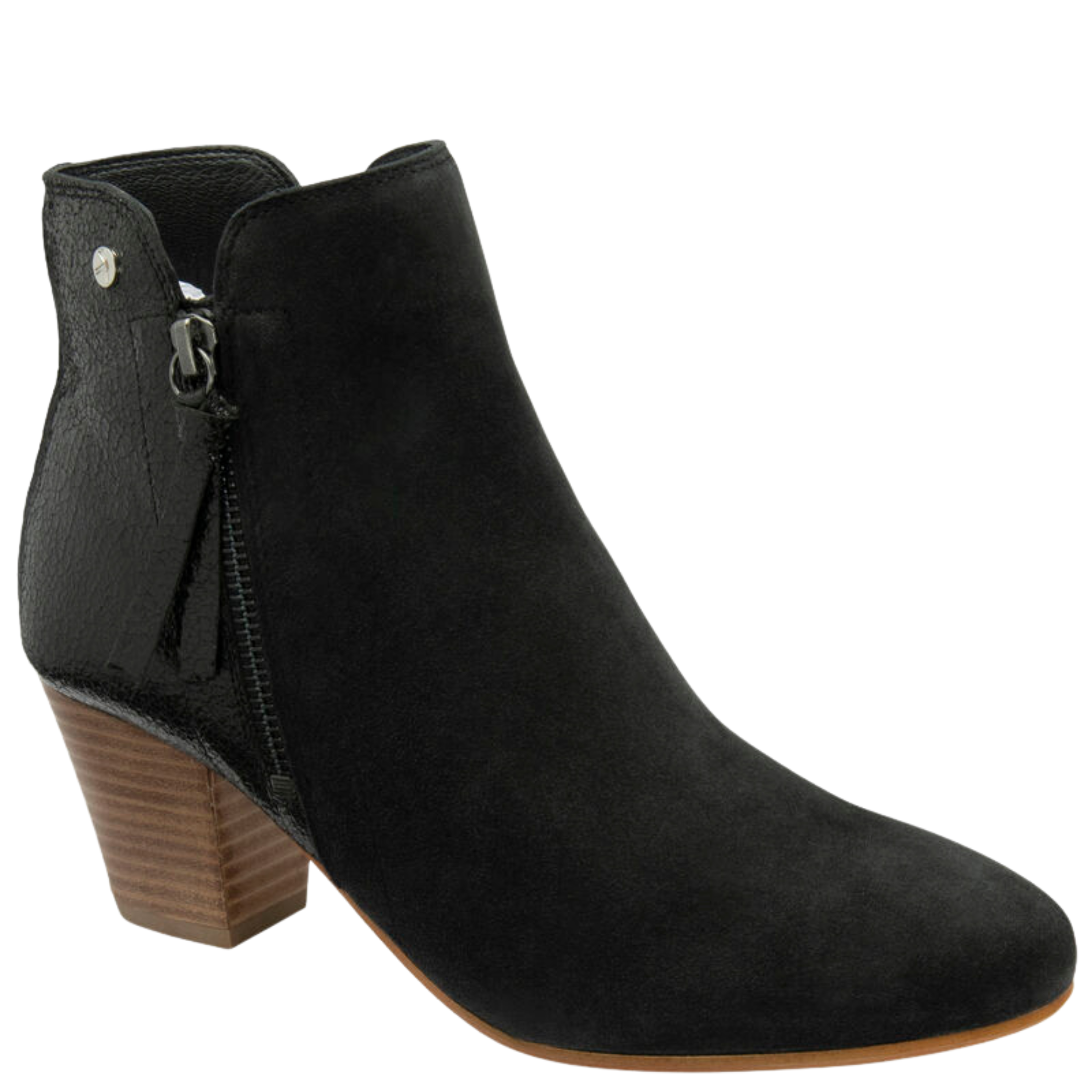 Womens Ravel Black Suede Tay Ankle Boots
