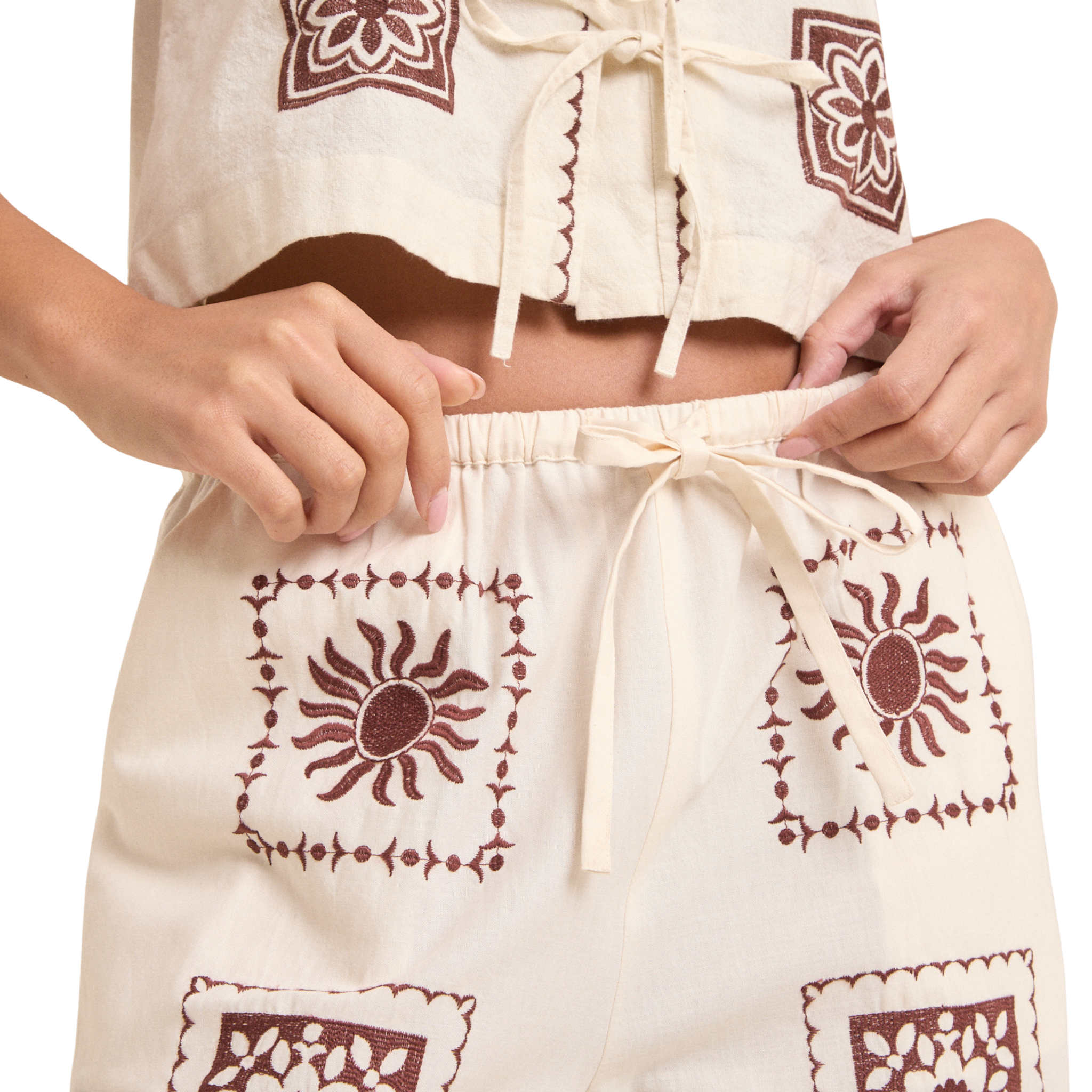 Womens Nobody's Child Cream Topaz Trousers