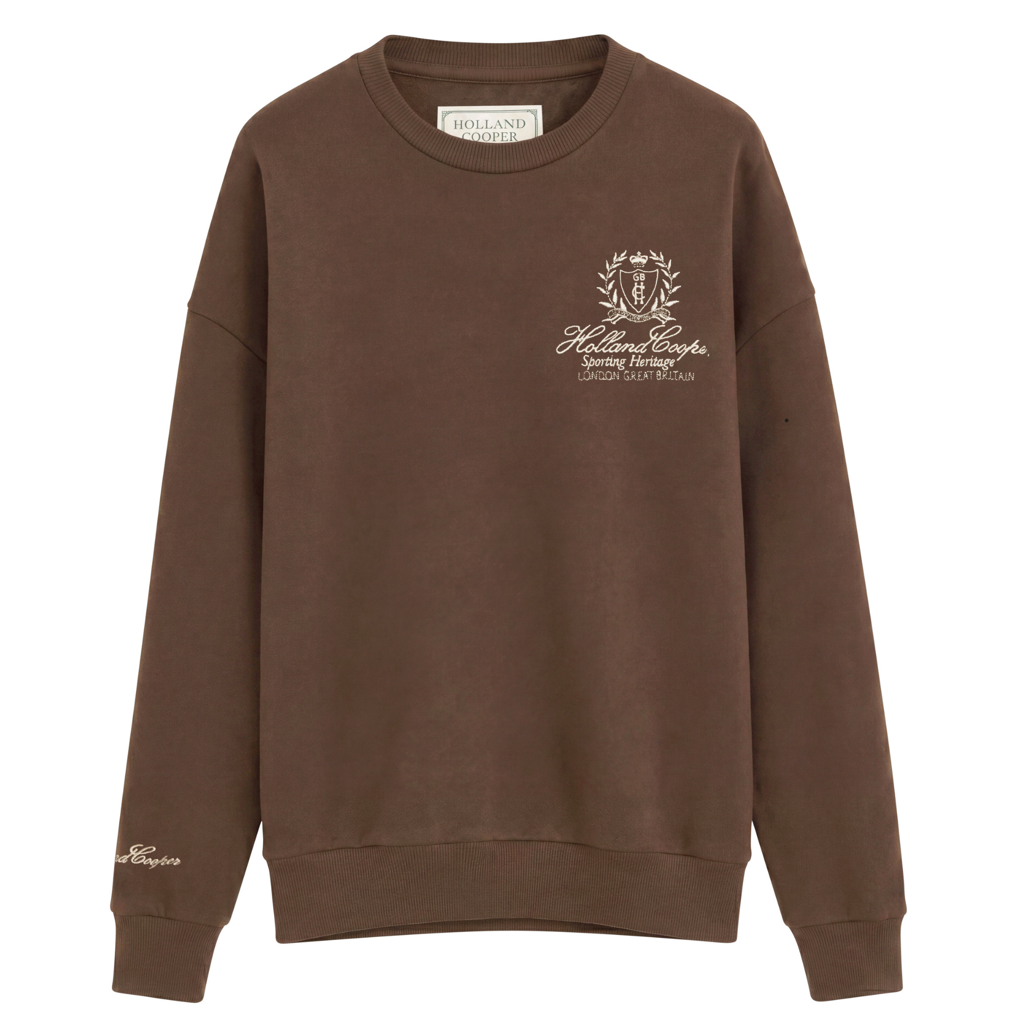 Womens Holland Cooper Chestnut Relaxed Fit Sweatshirt