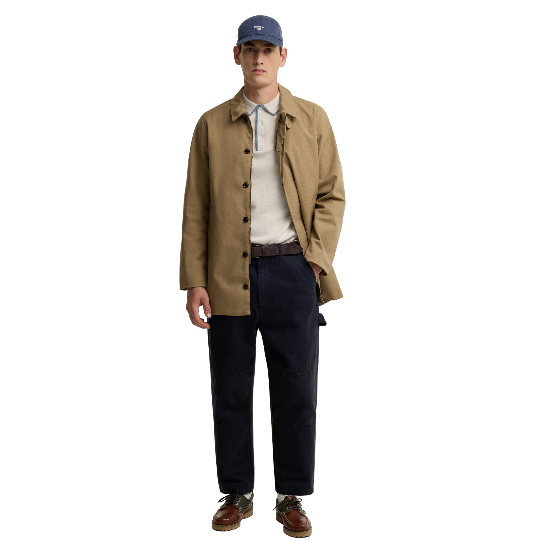 Mens Barbour Trench Alnwick Waterproof Mac