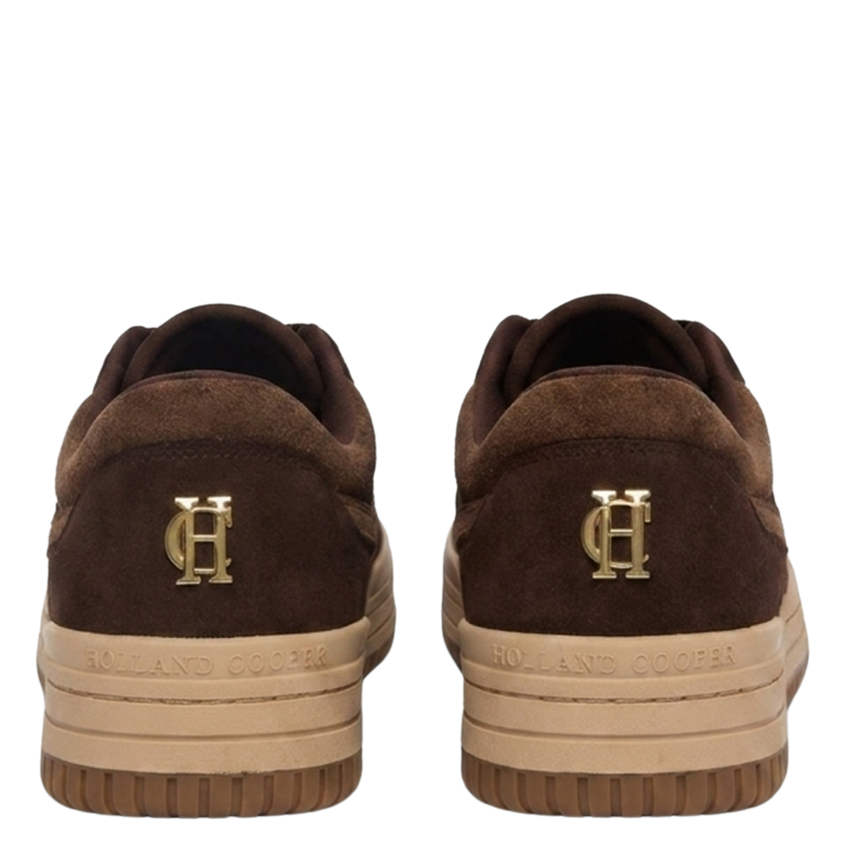 Womens Holland Cooper Bournville Chocolate Retro Trainers