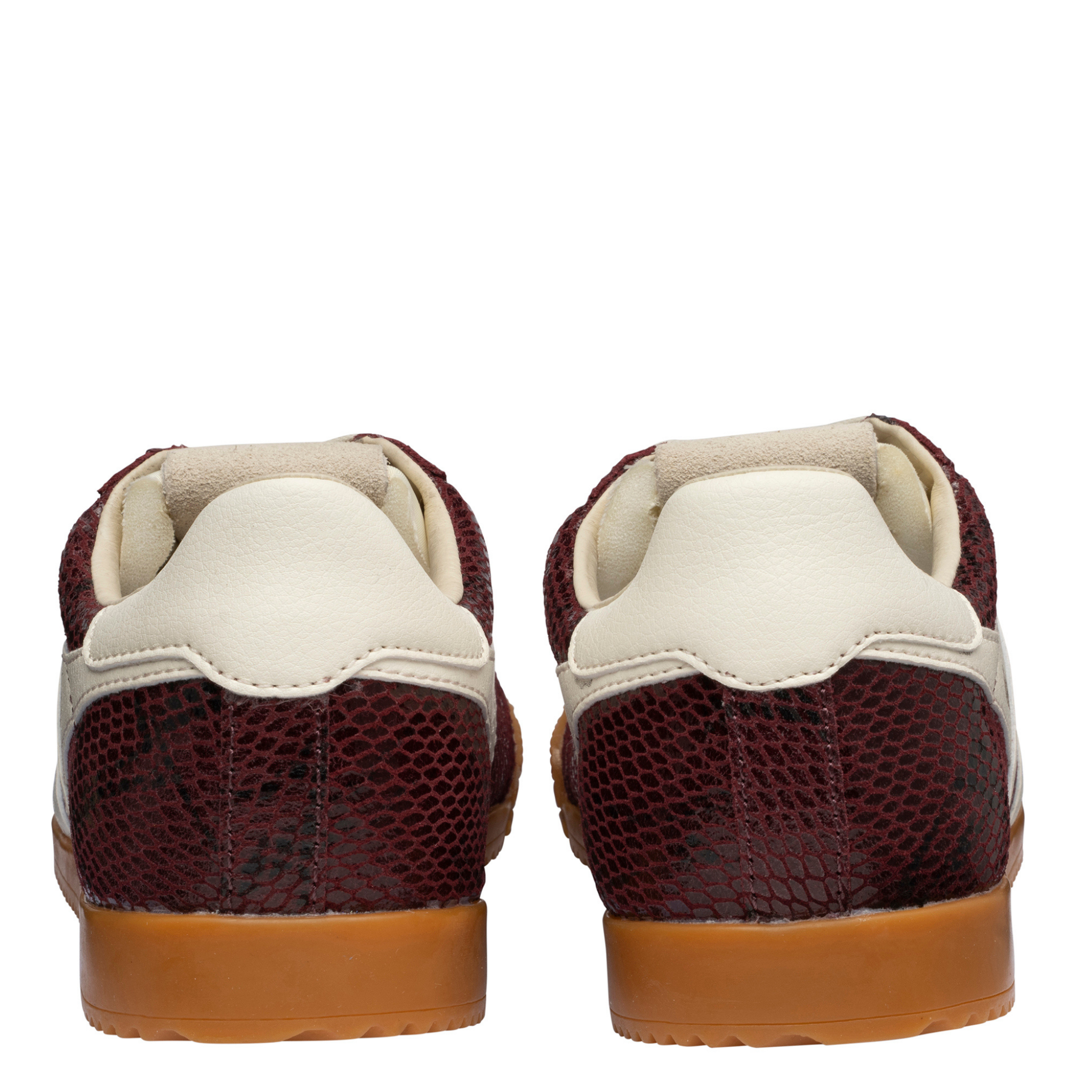 Womens Gola Windsor Wine/Off White Elan Serpent Trainers
