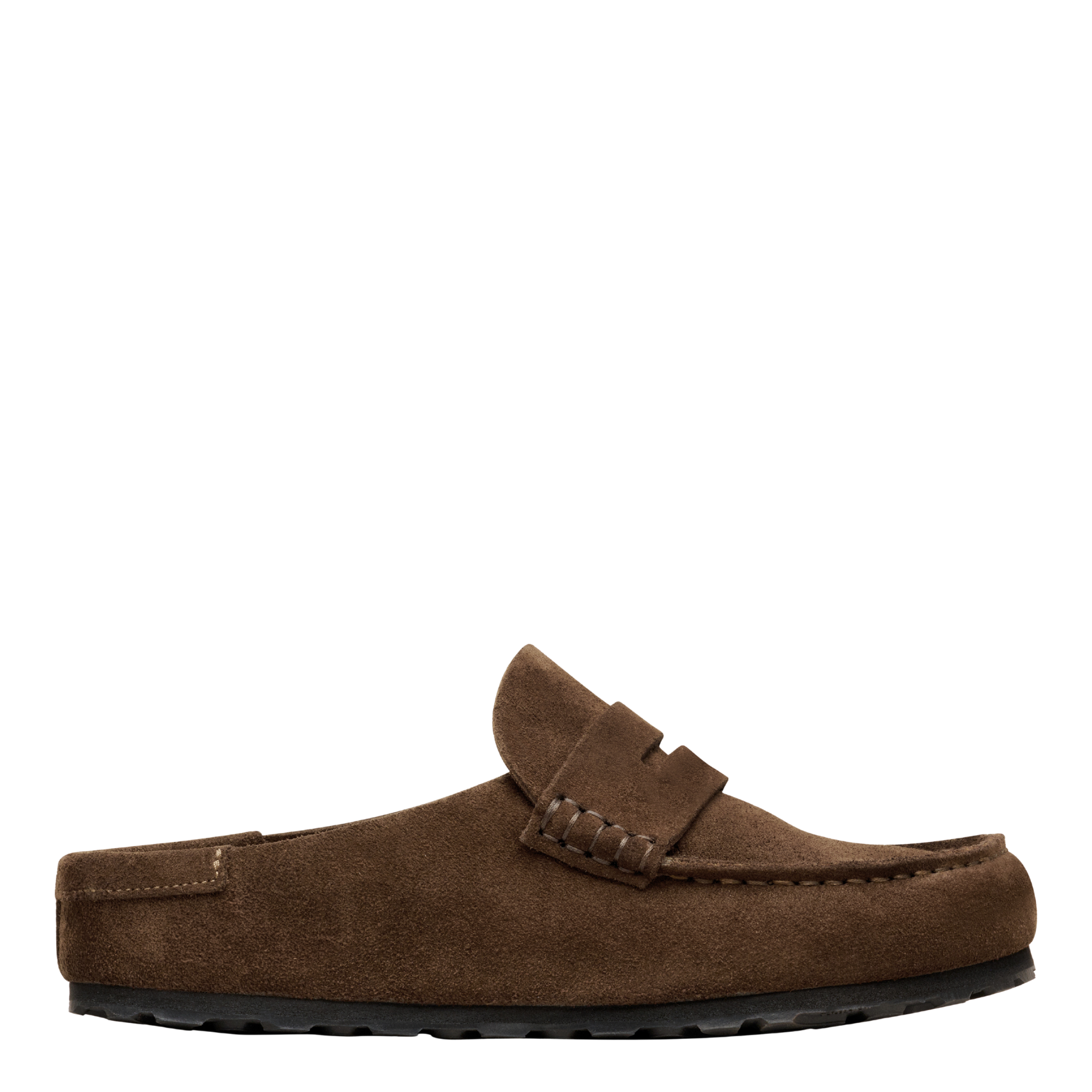 Womens Birkenstock Carafe Naples Wrapped Suede Clogs