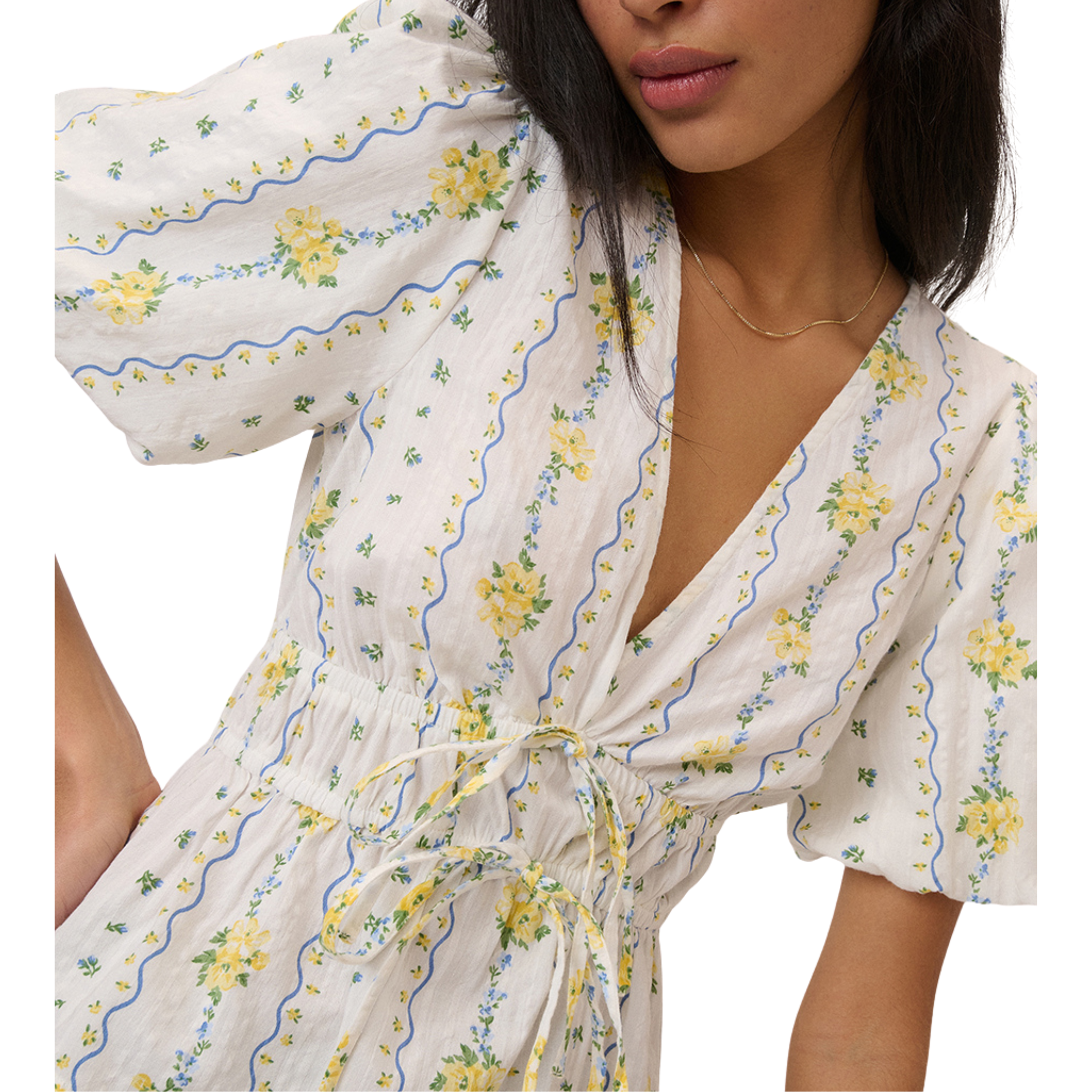 Womens Nobody's Child White Cordelia Top