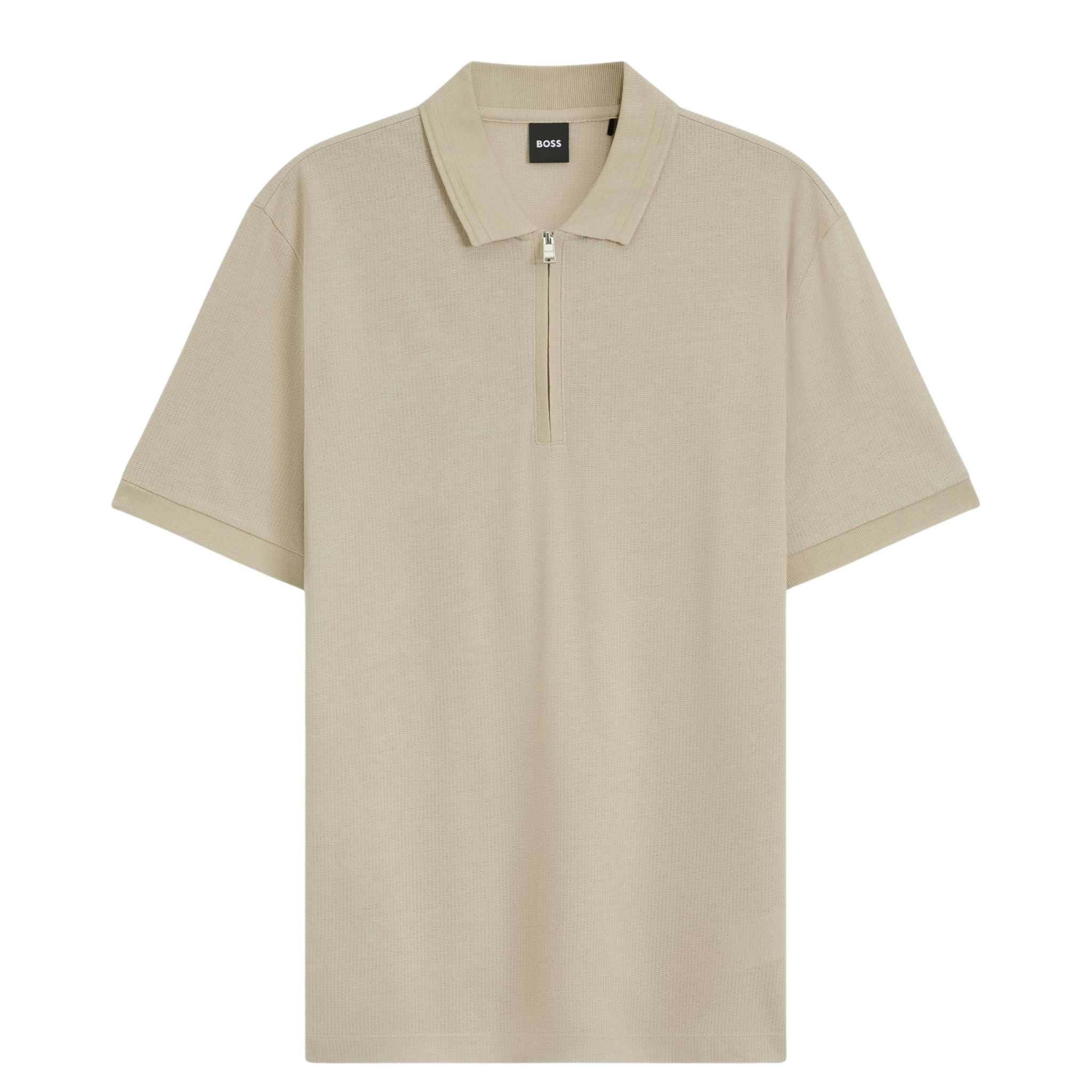 Mens BOSS Beige H-Paras 70 S/s Polo Shirt