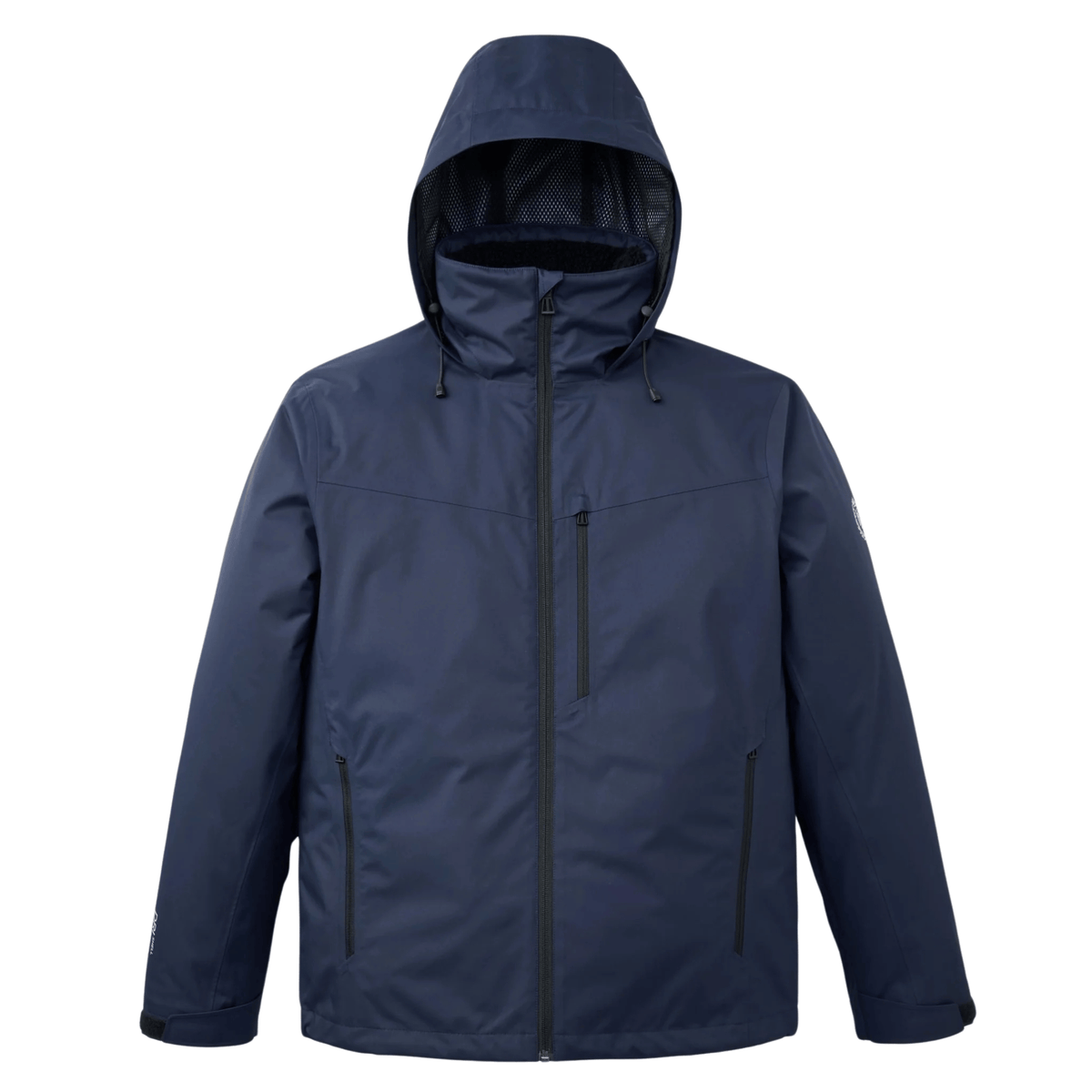 Mens Henri Lloyd Navy Polar Breeze Hooded Jacket