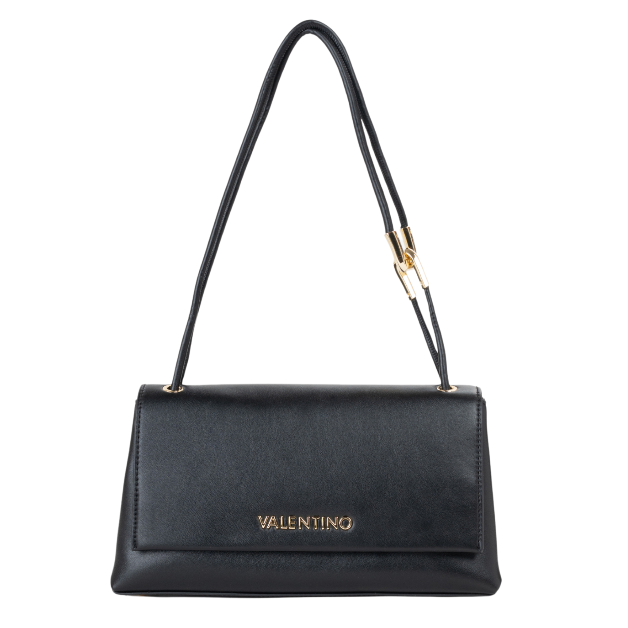 Womens Valentino Black Fable RE Shoulder Bag