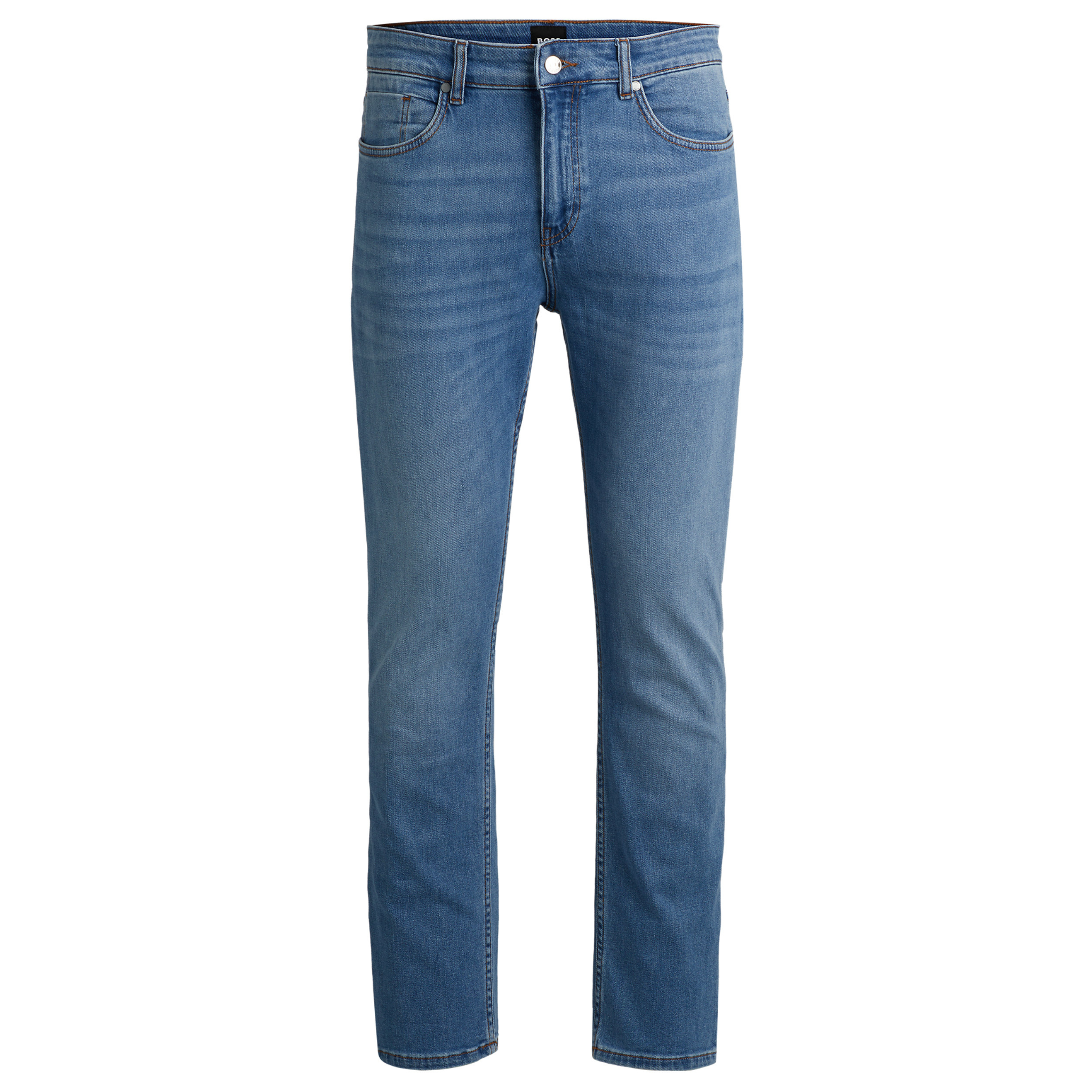 Mens BOSS Bright Blue H-Delaware Slim Fit Jeans