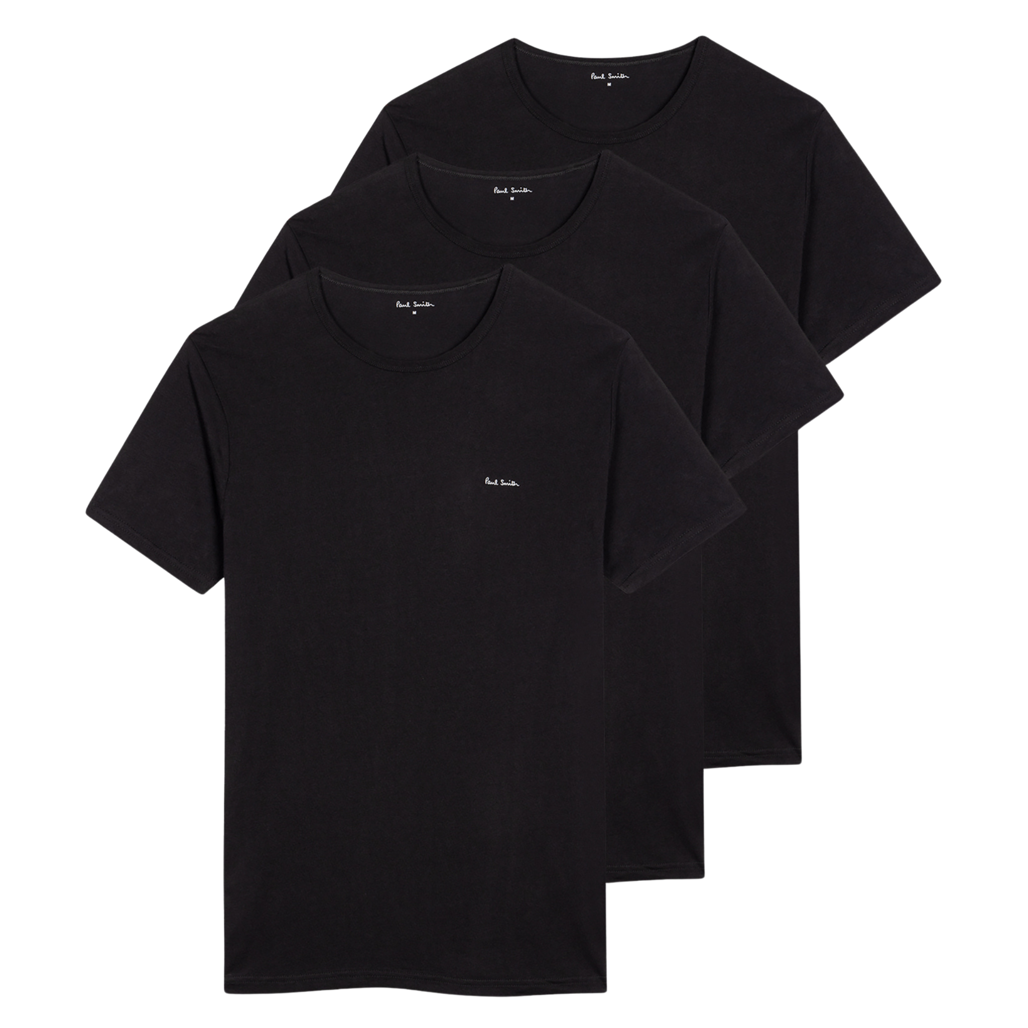 Mens Paul Smith Black 3PK S/s T Shirt