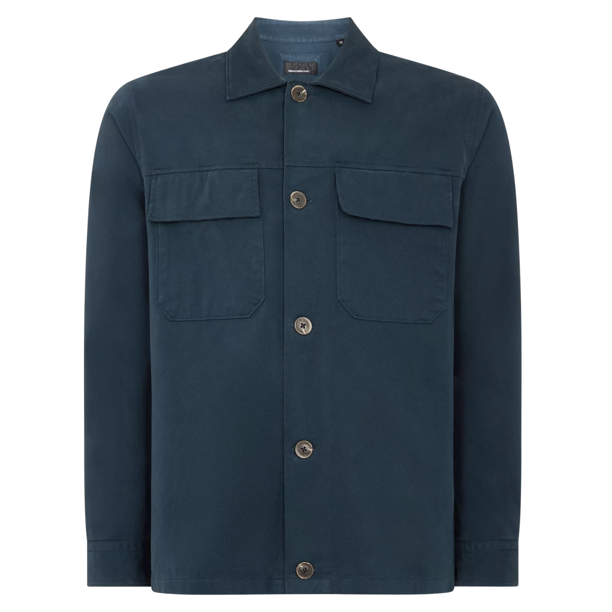 Mens Remus Uomo Dark Blue Paolo Overshirt