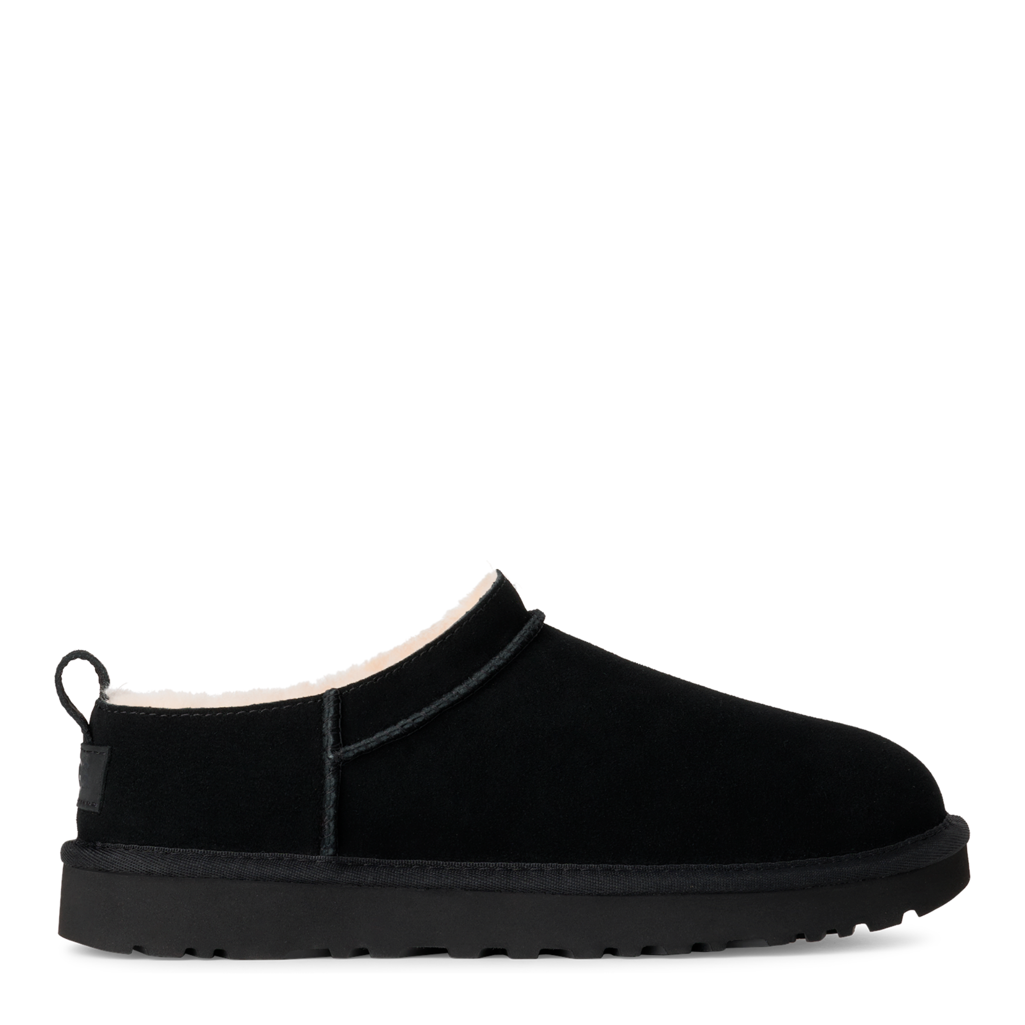 Womens UGG Black Classic Micro