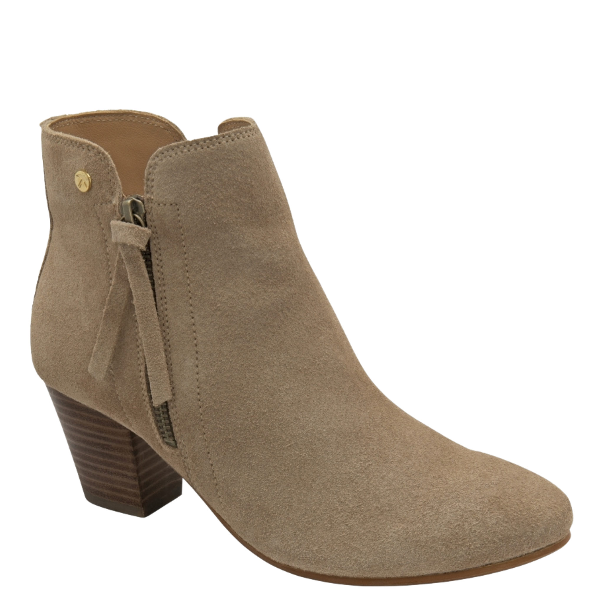 Womens Ravel Beige Suede Tulli Ankle Boots