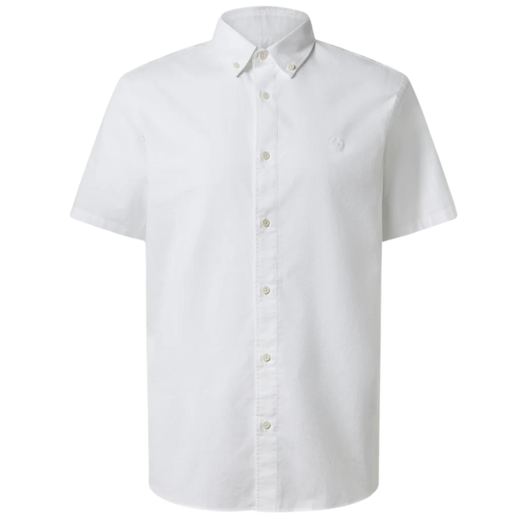 Mens Belstaff White Street S/s Shirt