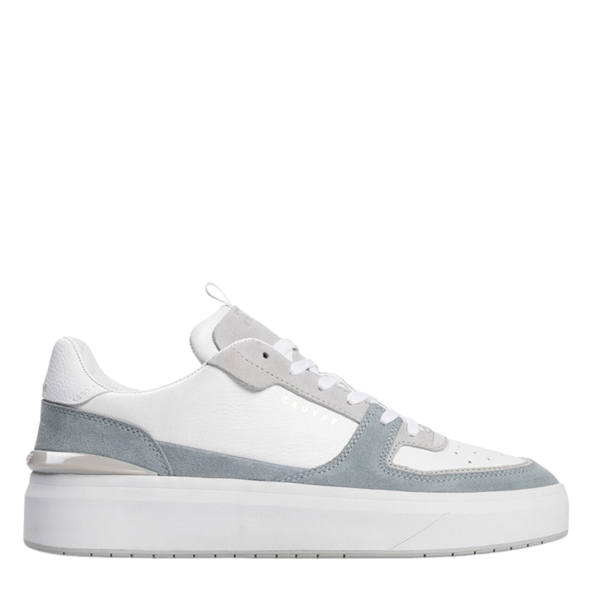 Mens Cruyff White/Grey Surefire Tennis Trainers