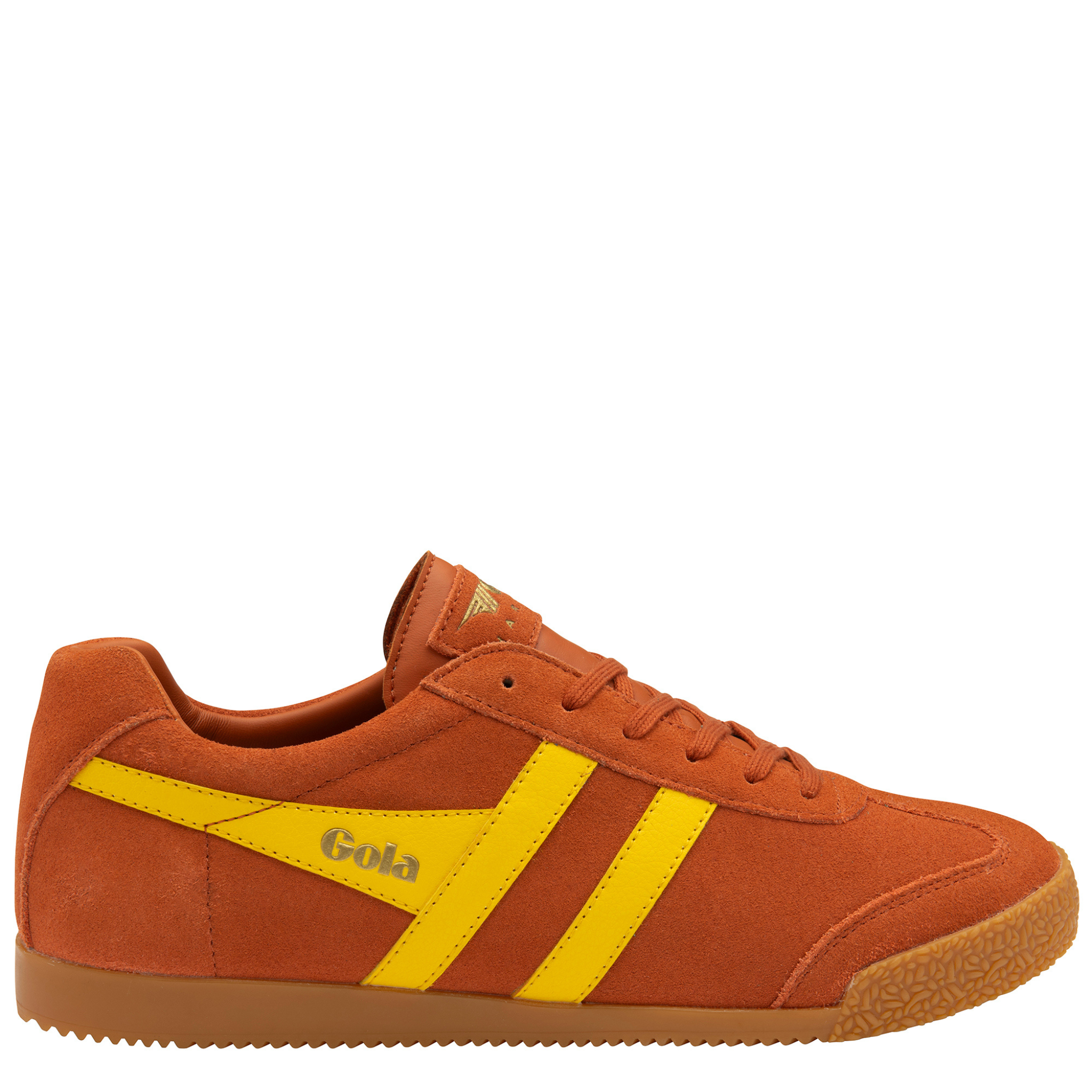Mens Gola Moody Orange/Sun Harrier Trainers