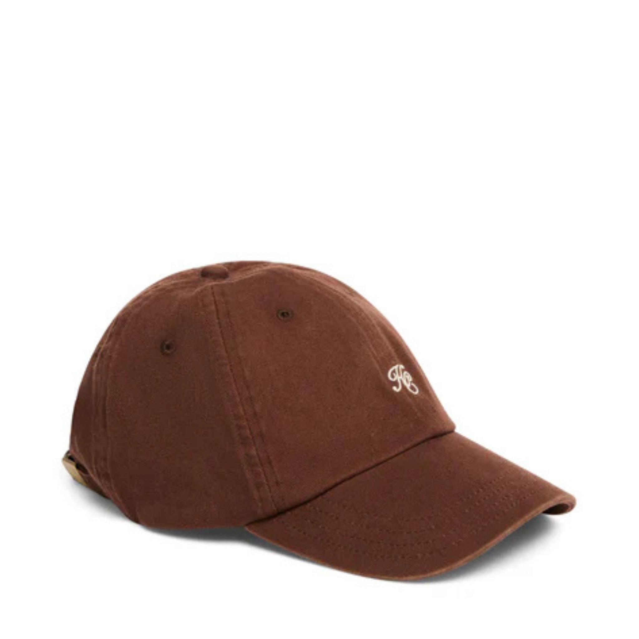 Womens Holland Cooper Chestnut/Ecru Monogram Cap