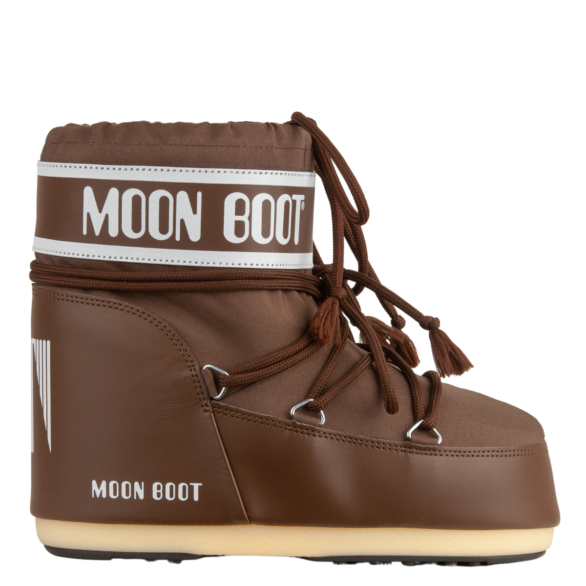 Womens Moon Boot Cocoa Icon Low Nylon Boots