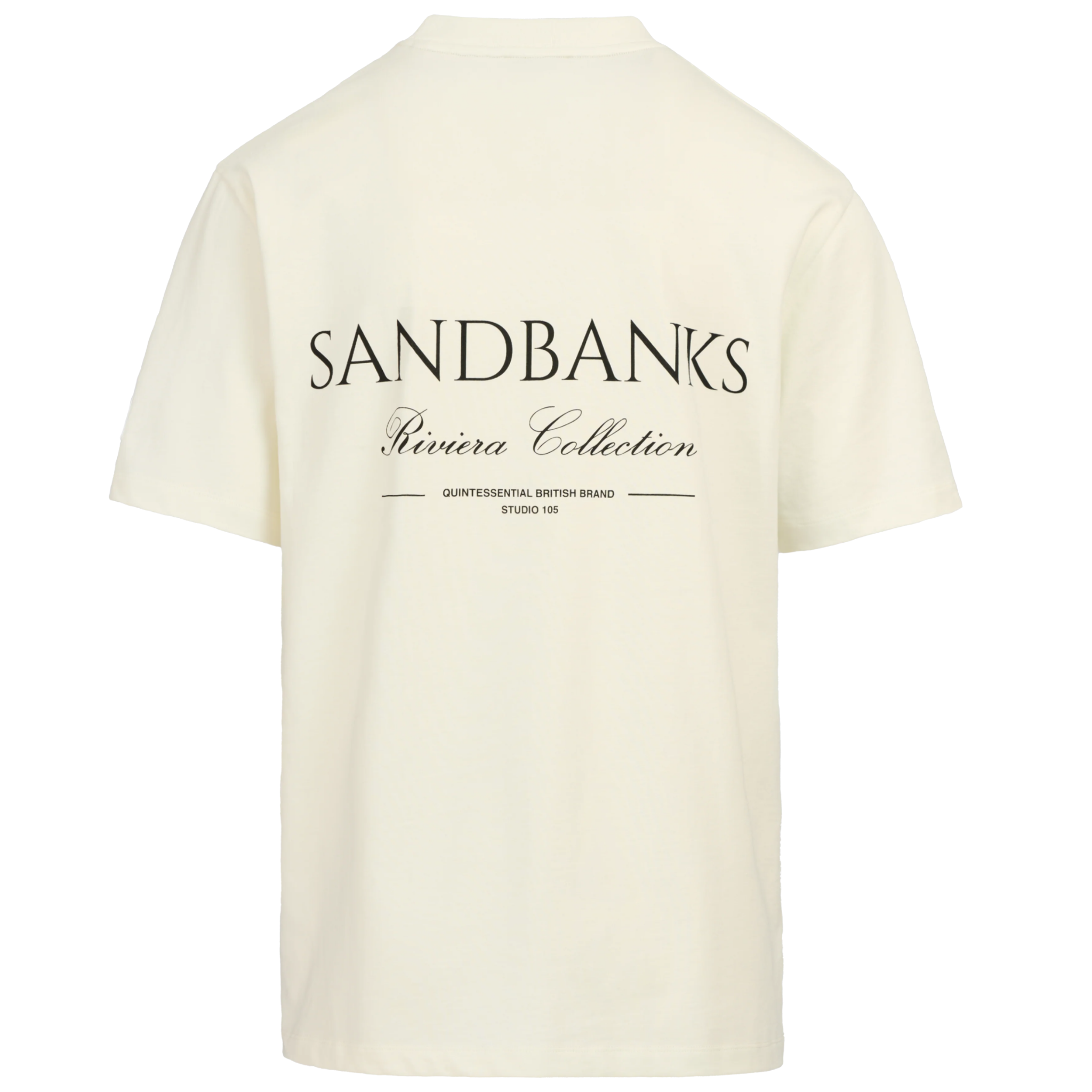 Mens Sandbanks Natural Riveria Collection S/s T Shirt
