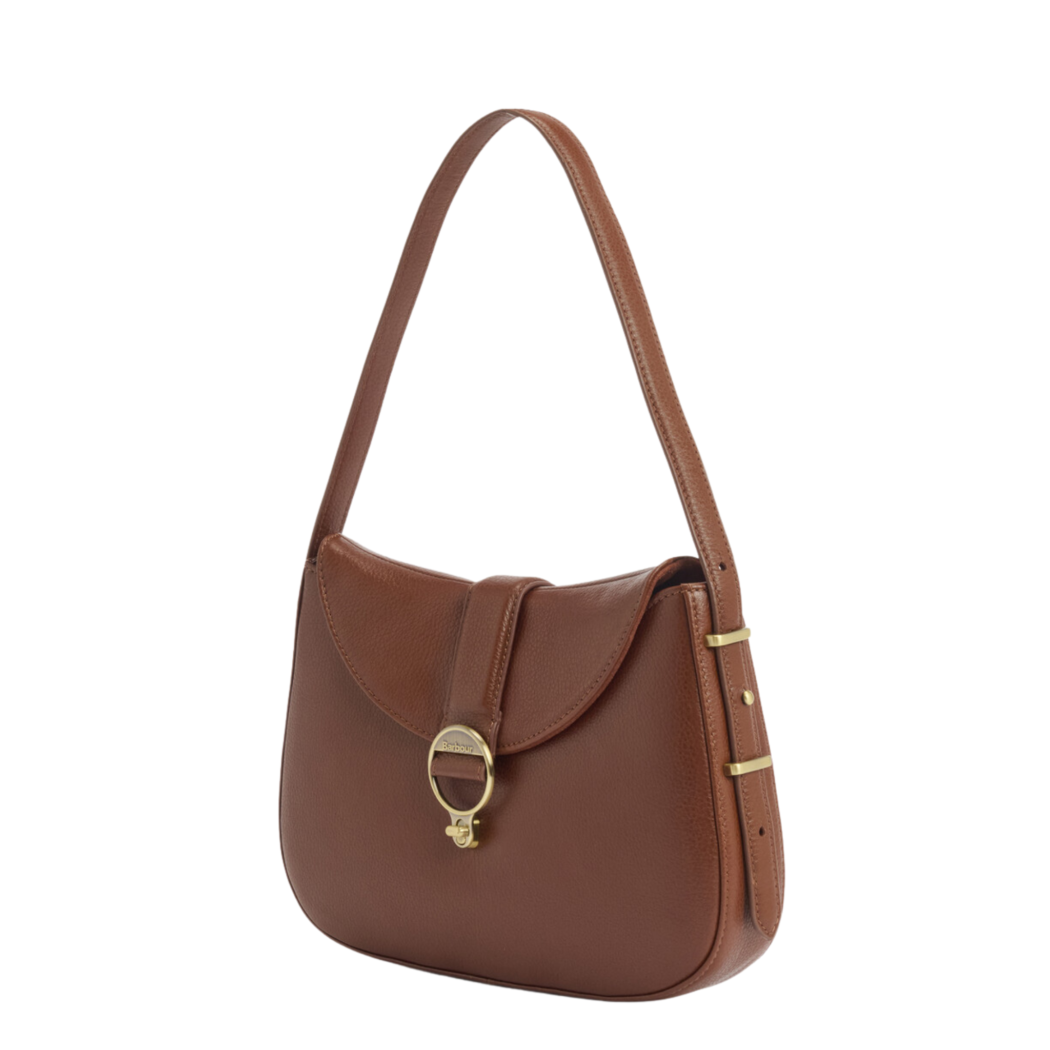Womens Barbour Brown Alder Leather Sling Bag