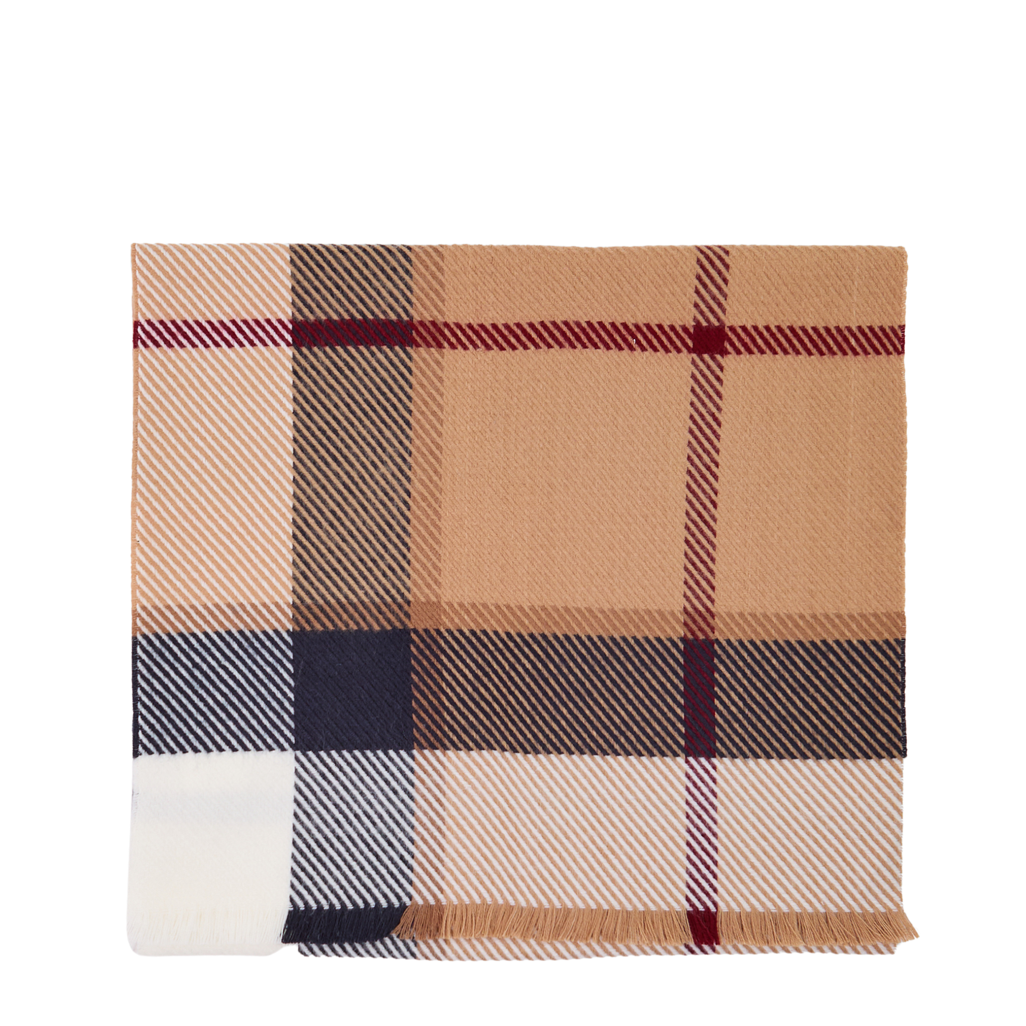 Womens Barbour Hessian Tartan Blair Scarf