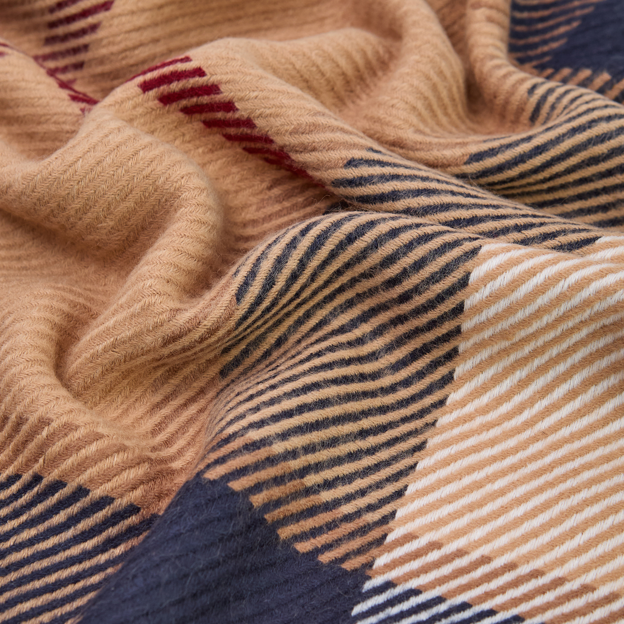 Womens Barbour Hessian Tartan Blair Scarf