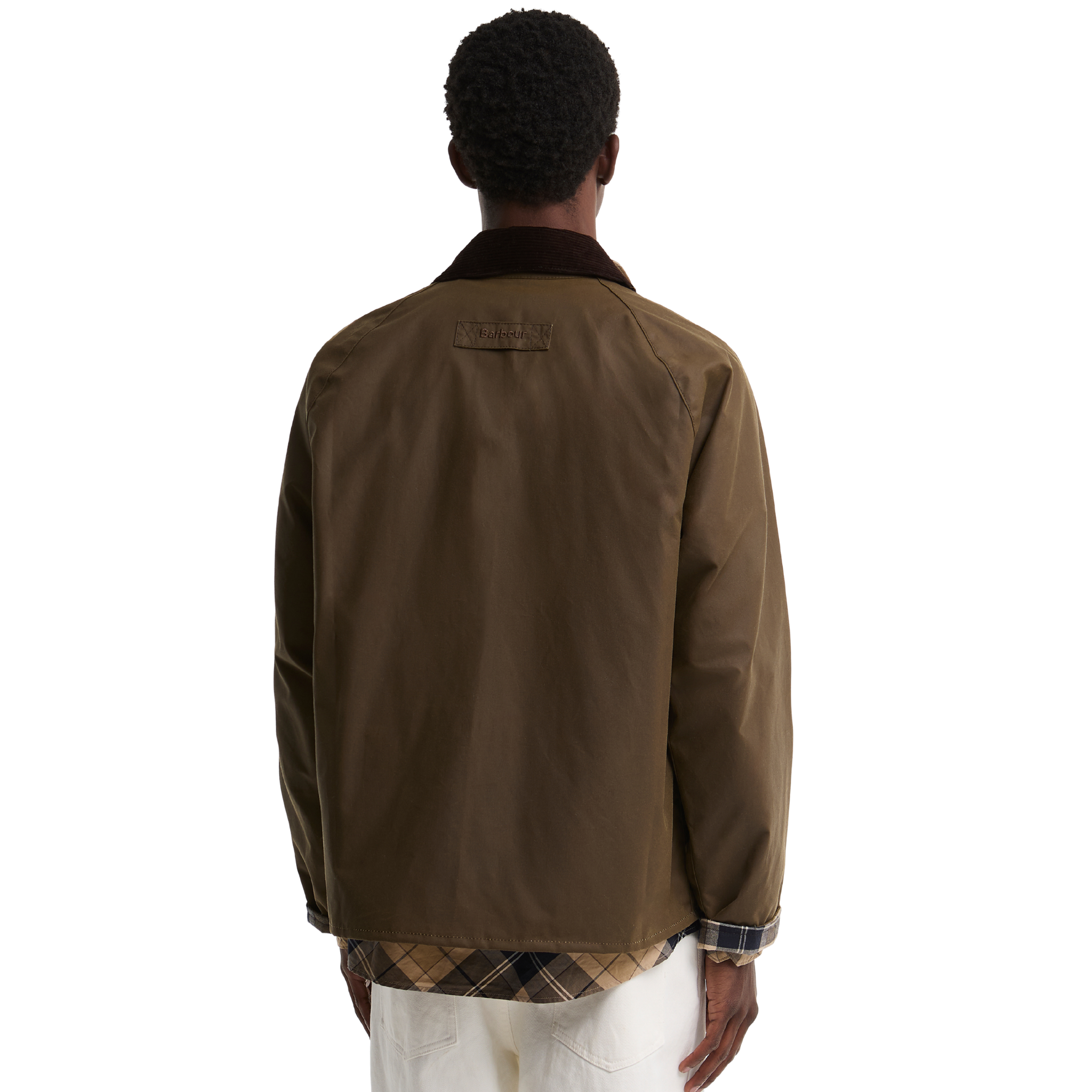 Mens Barbour Brown Icons Transport Wax Jacket