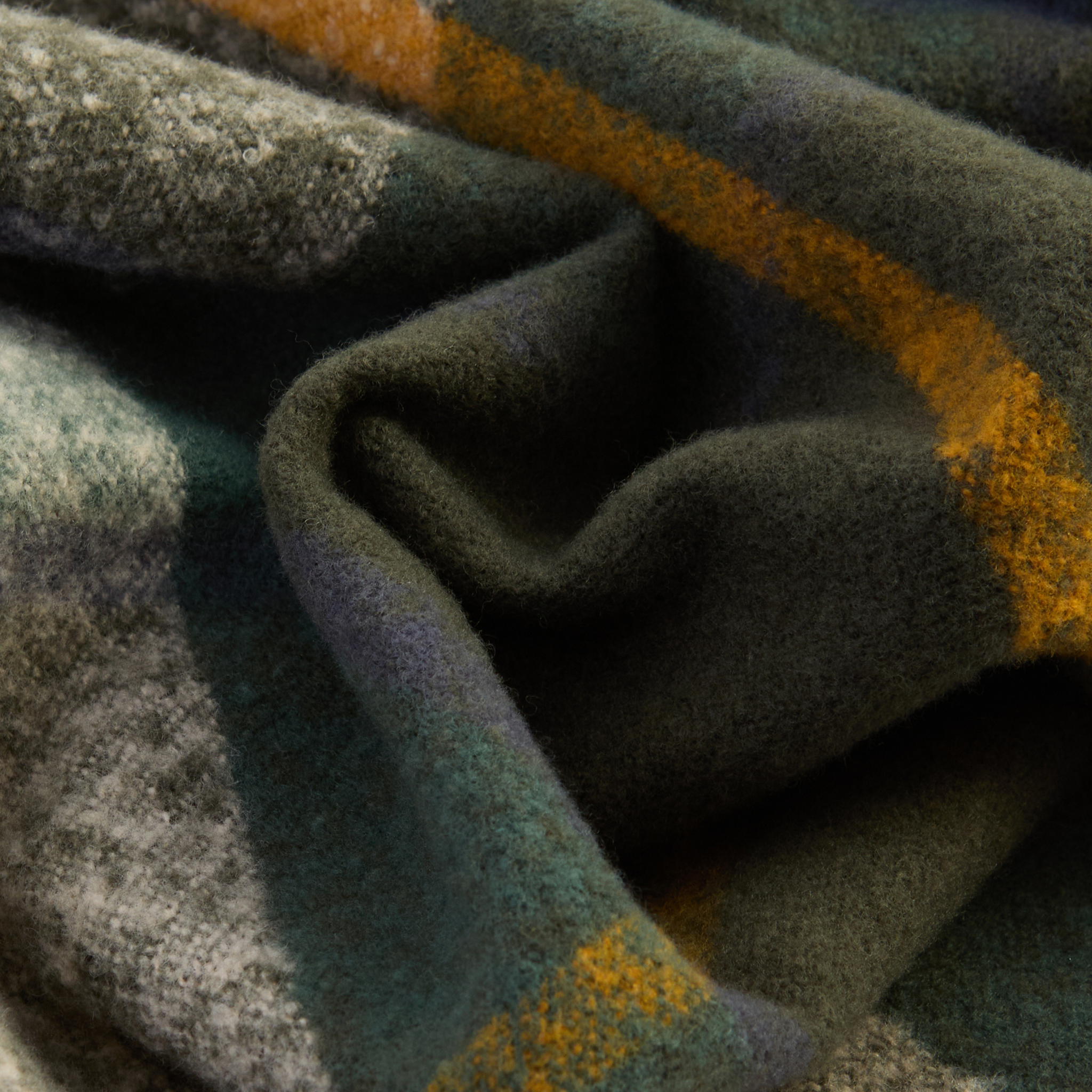 Womens Barbour Ancient Tartan Deanna Boucle Scarf