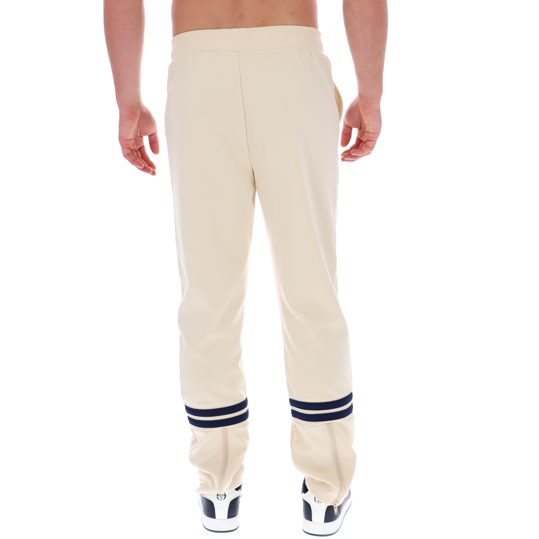 Mens Sergio Tacchini Sandshell/Maritime Blue Orion Track Pants