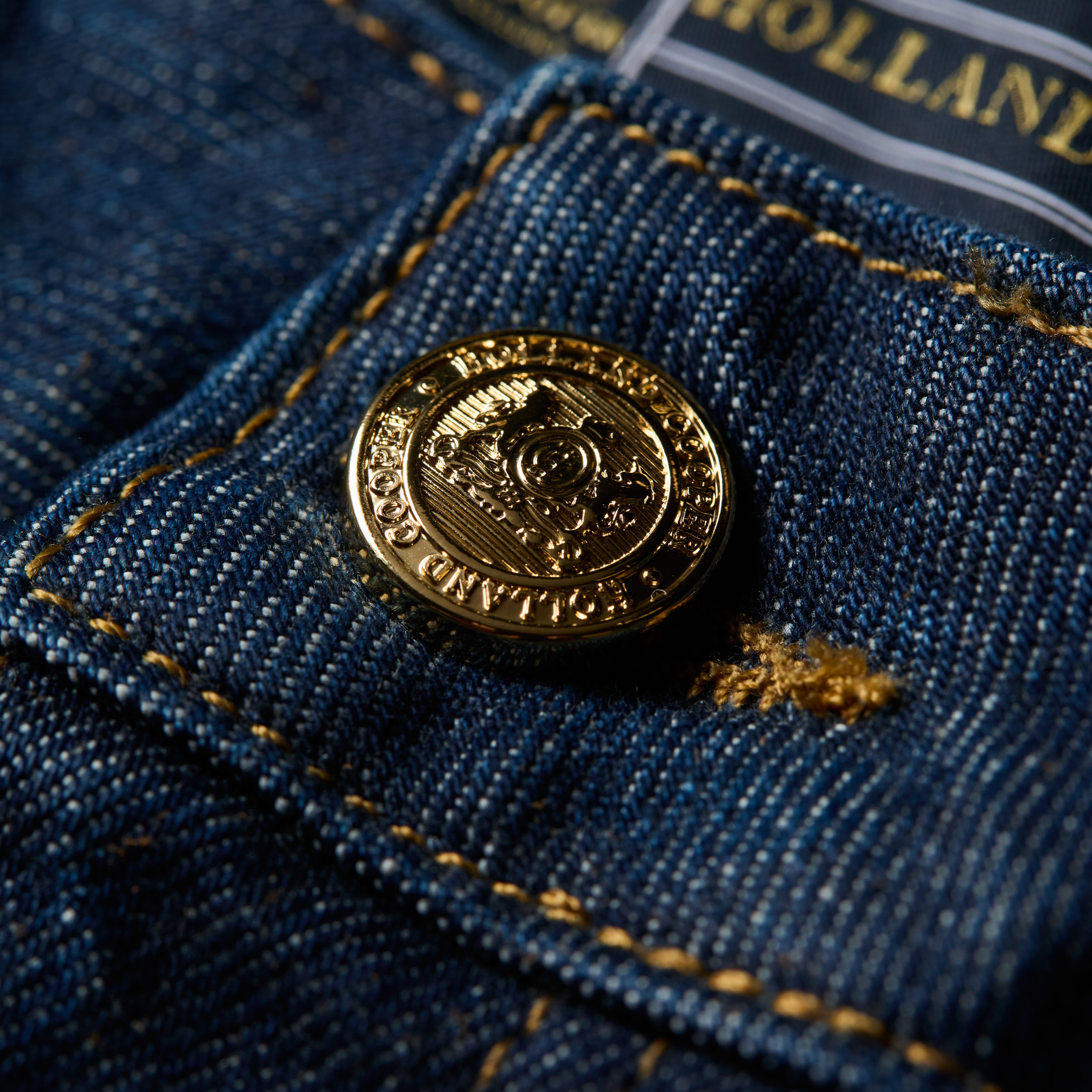 Womens Holland Cooper Deep Indigo Classic Straight Leg Jeans