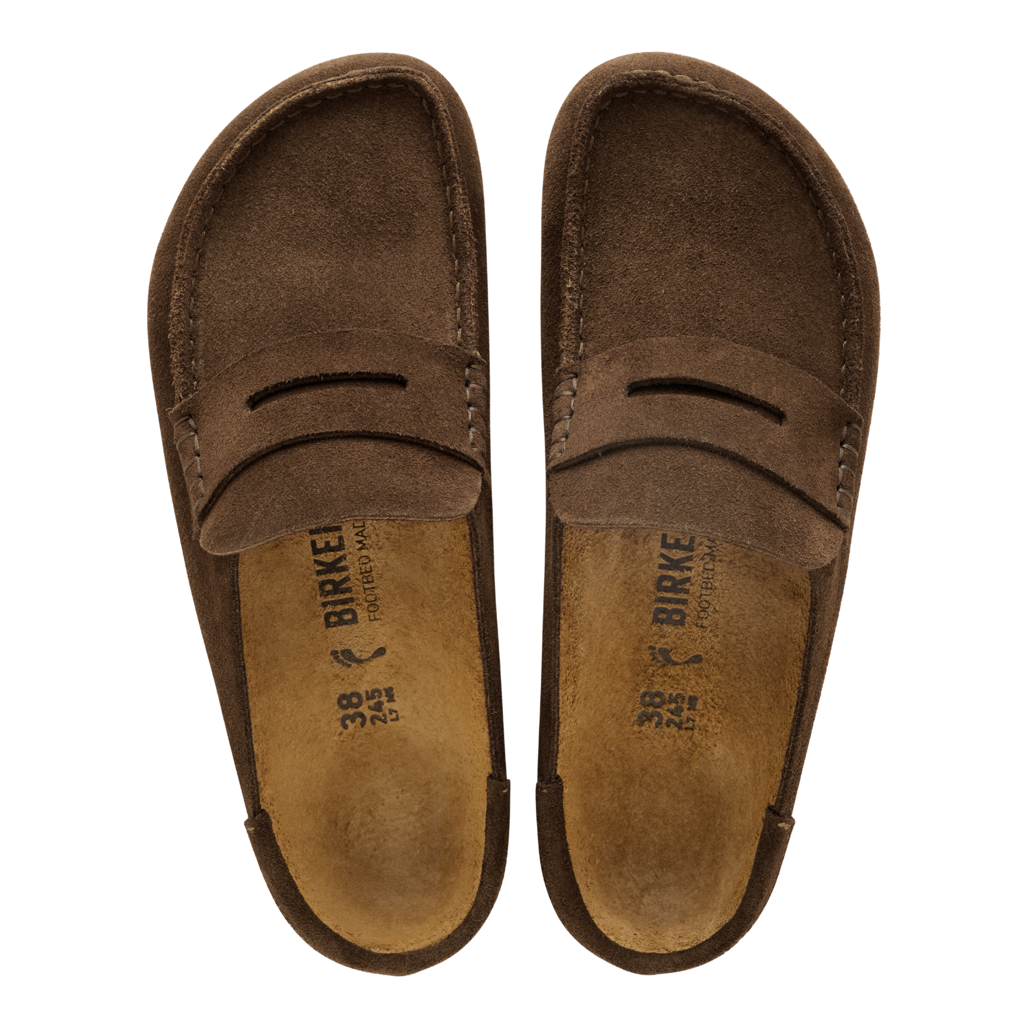 Womens Birkenstock Carafe Naples Wrapped Suede Clogs