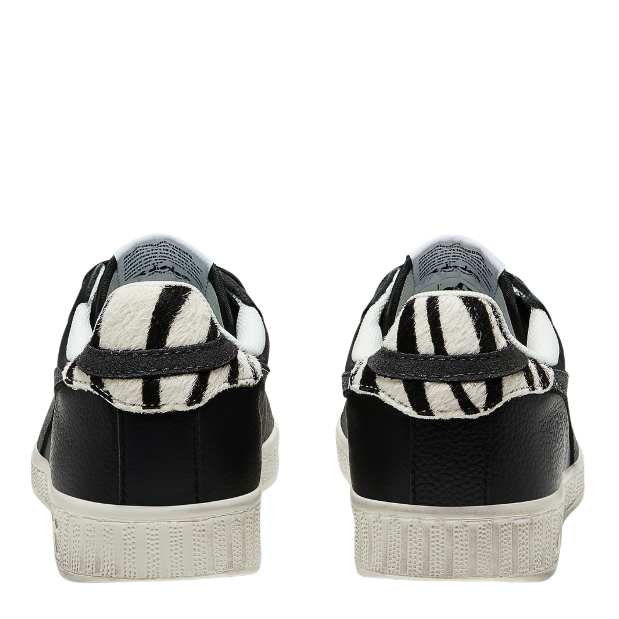 Womens Diadora Black Game Low Wild Trainers