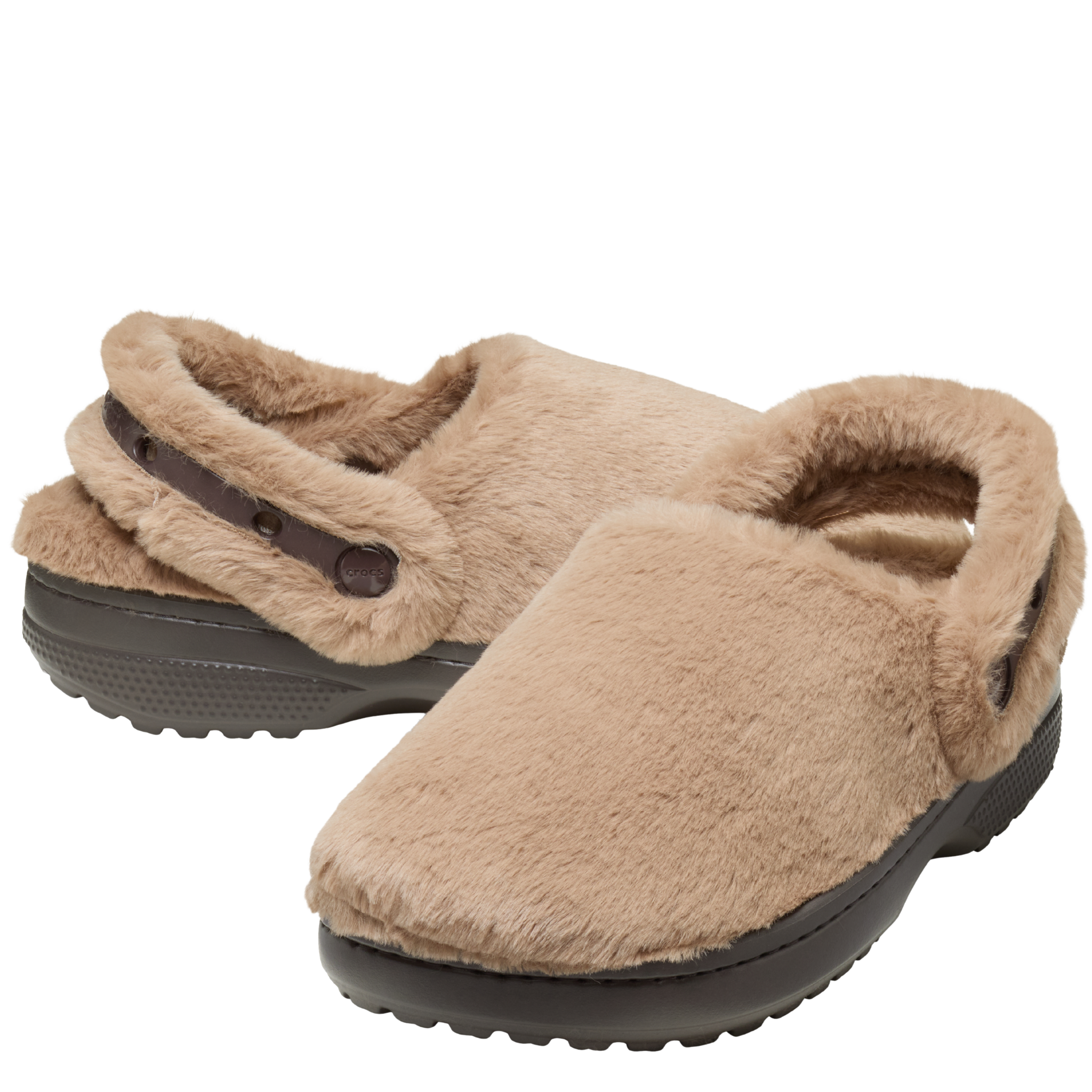 Womens Crocs Milk Chocolate Unfurgettable Clogs