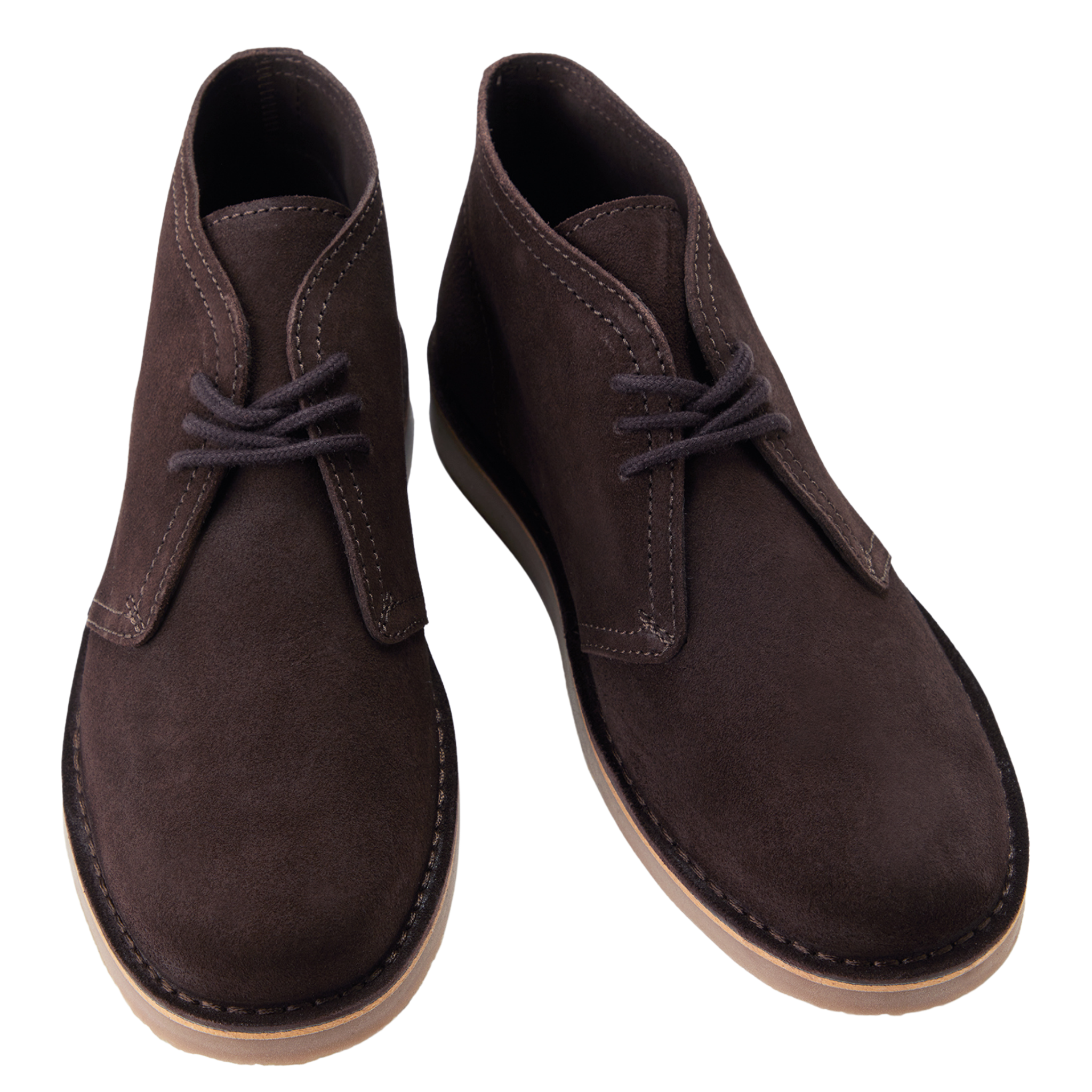 Mens Fred Perry Rich Brown Hawley Suede Boots