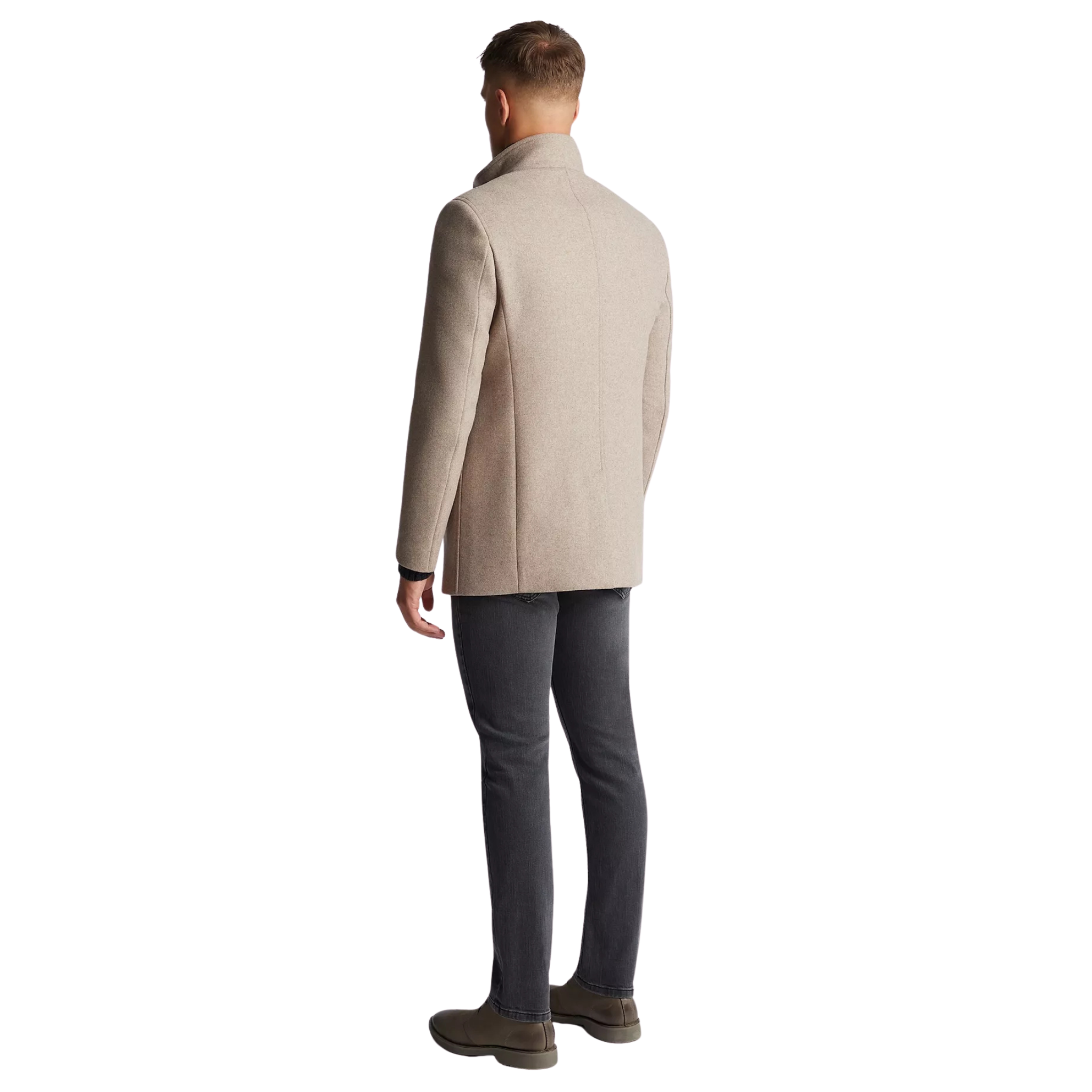 Mens Remus Uomo Fawn Jonah Coat