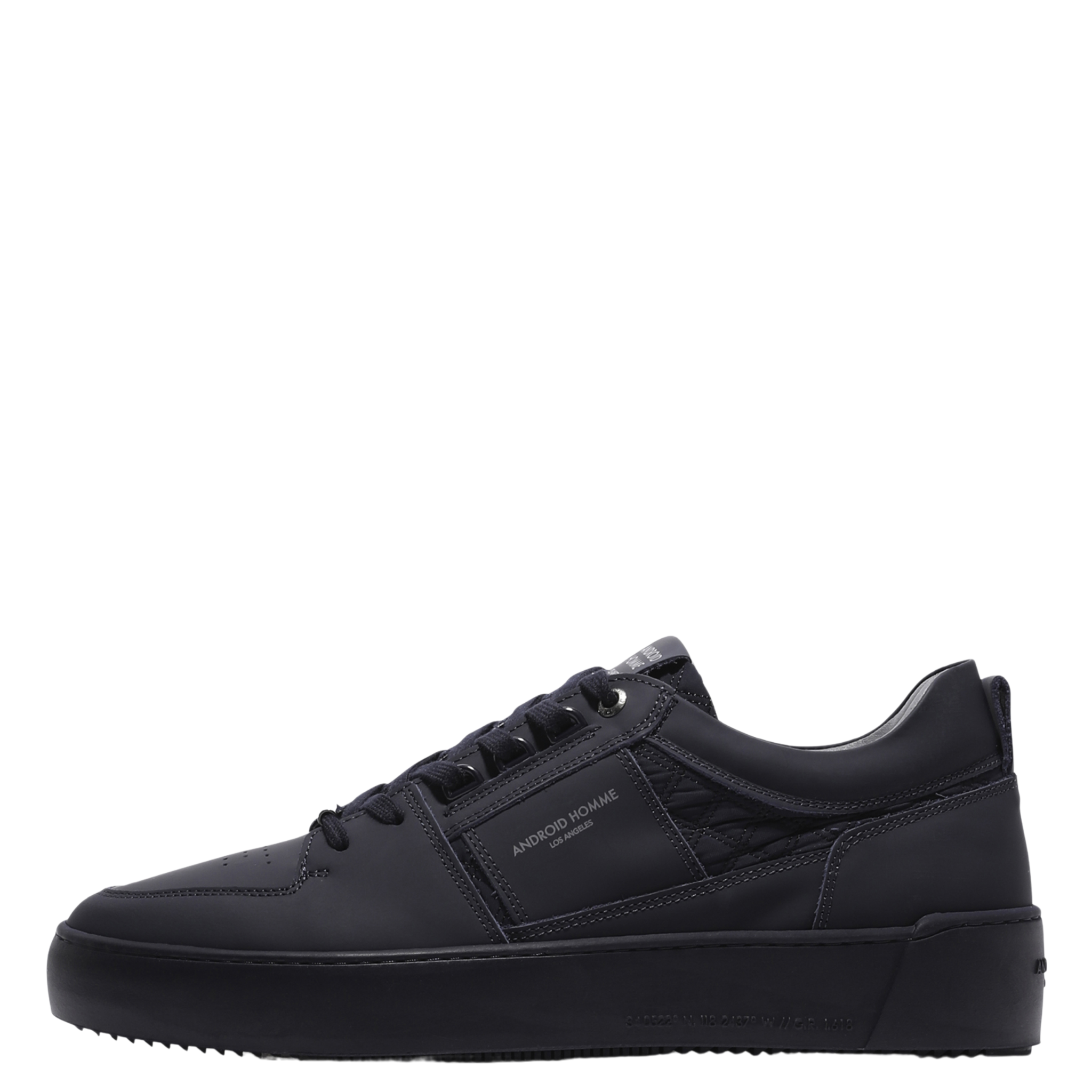 Mens Android Homme Ink Point Dume Low Rubber Stitch Trainers