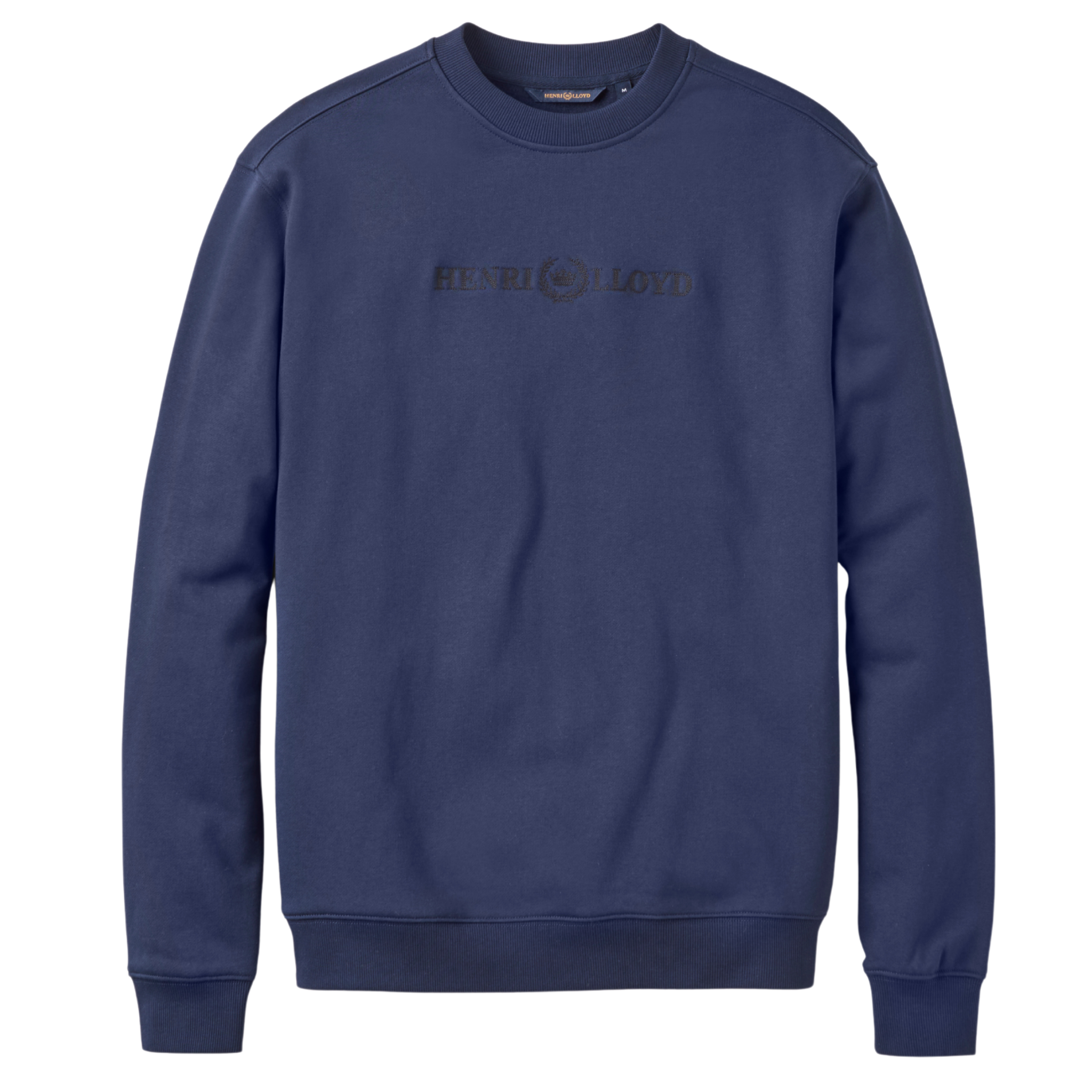 Mens Henri Lloyd Navy Lytham Crew Neck Sweatshirt