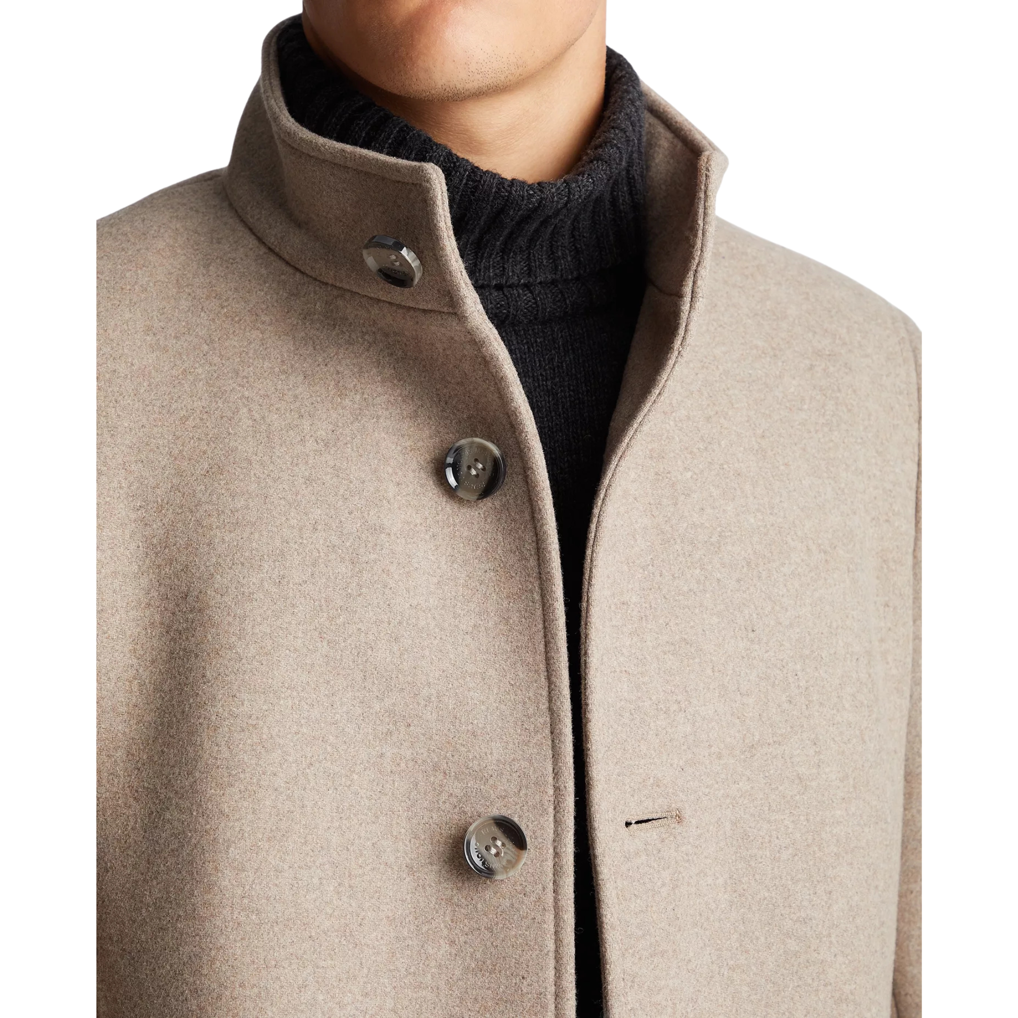 Mens Remus Uomo Fawn Jonah Coat