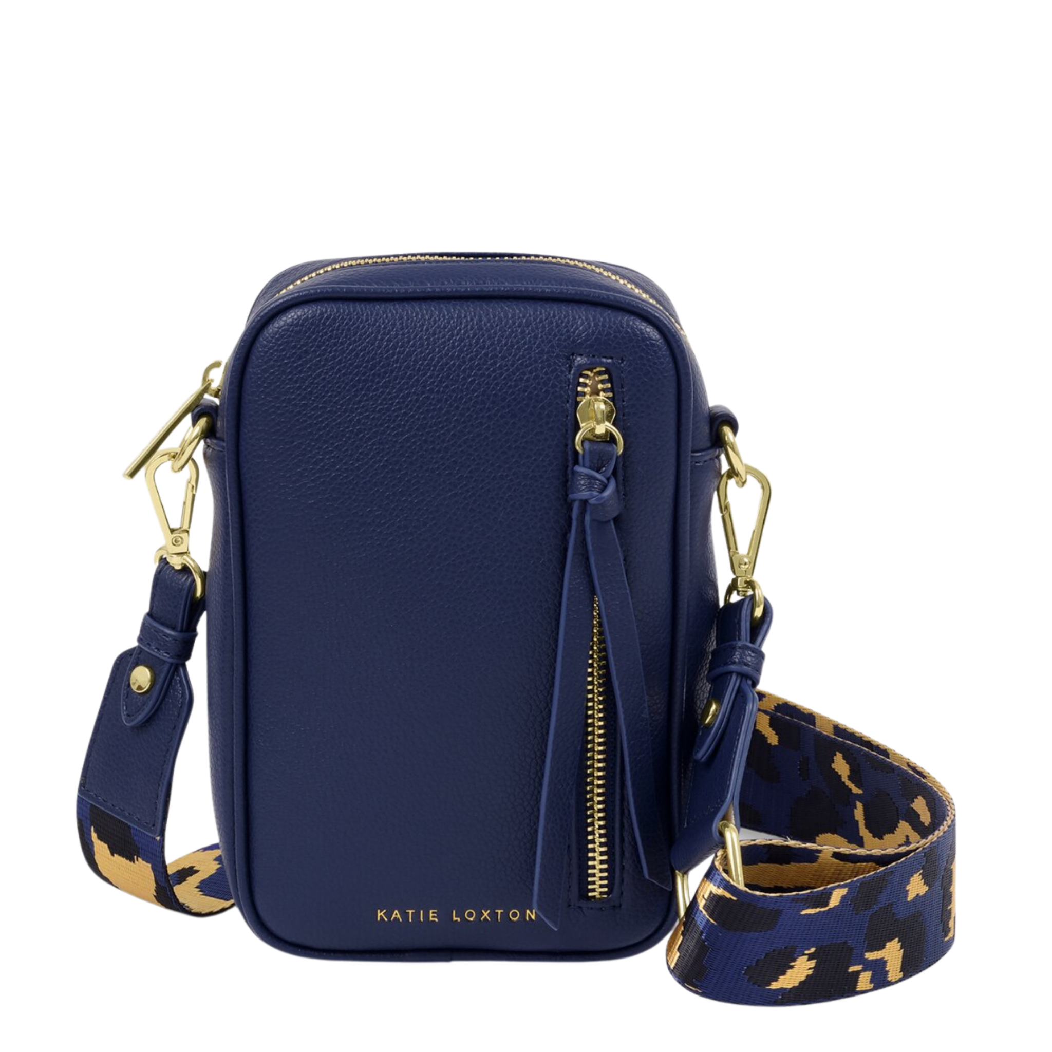Womens Katie Loxton Midnight Blue Hallie Small Crossbody Bag