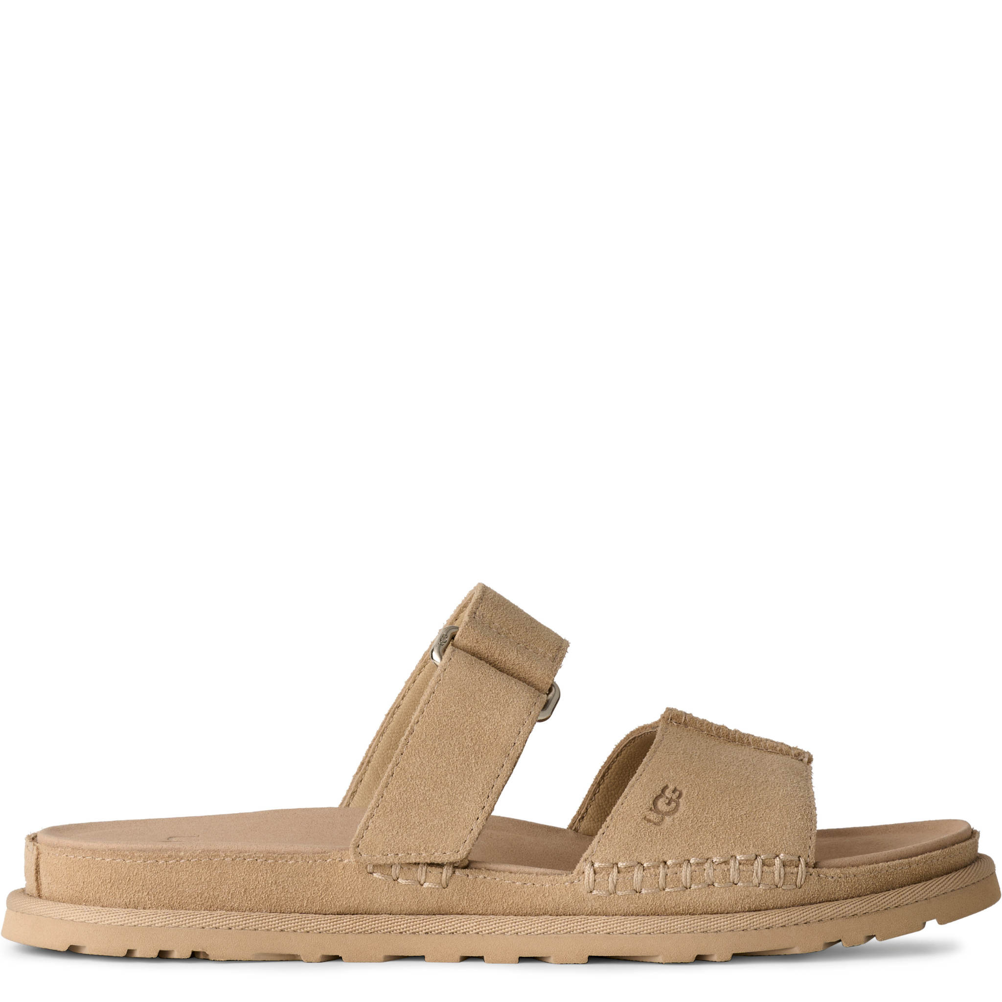 Womens UGG Mustard Seed Goldengaze Slide Sandals