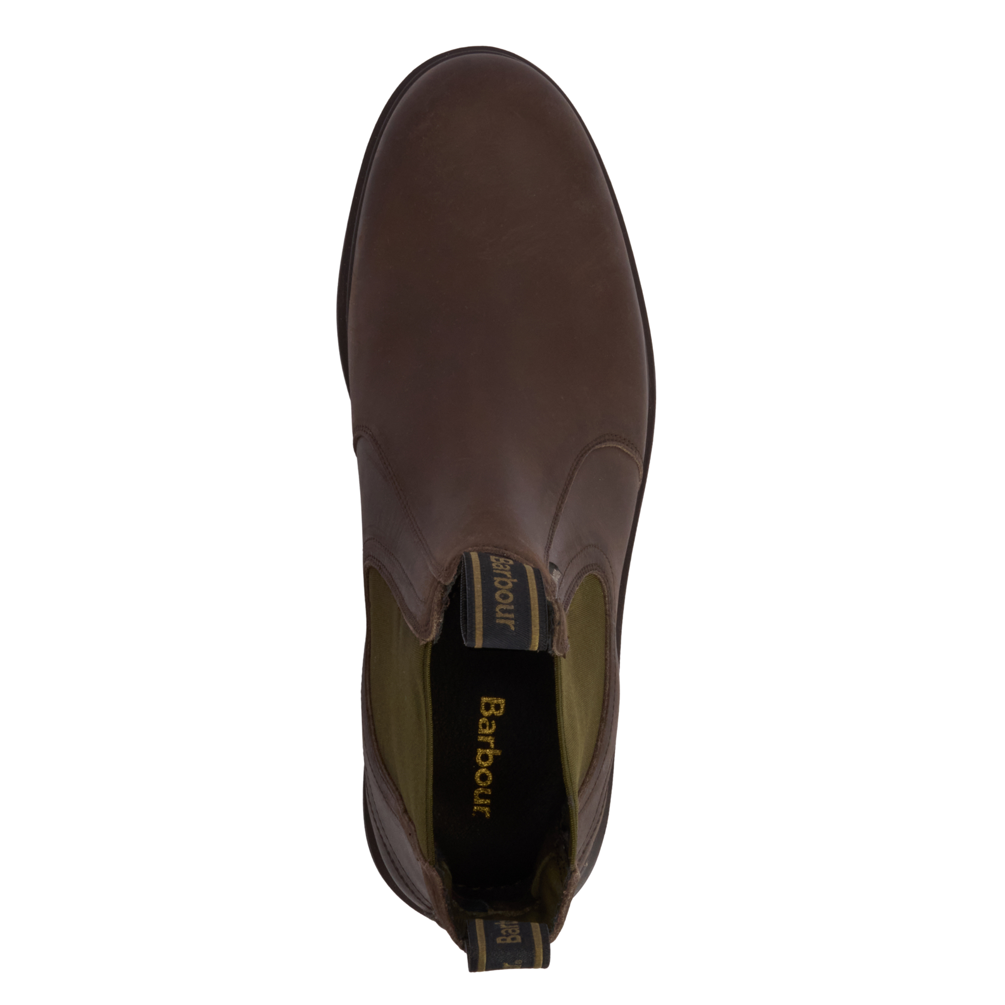 Mens Barbour Dark Brown Hale Chelsea Boots