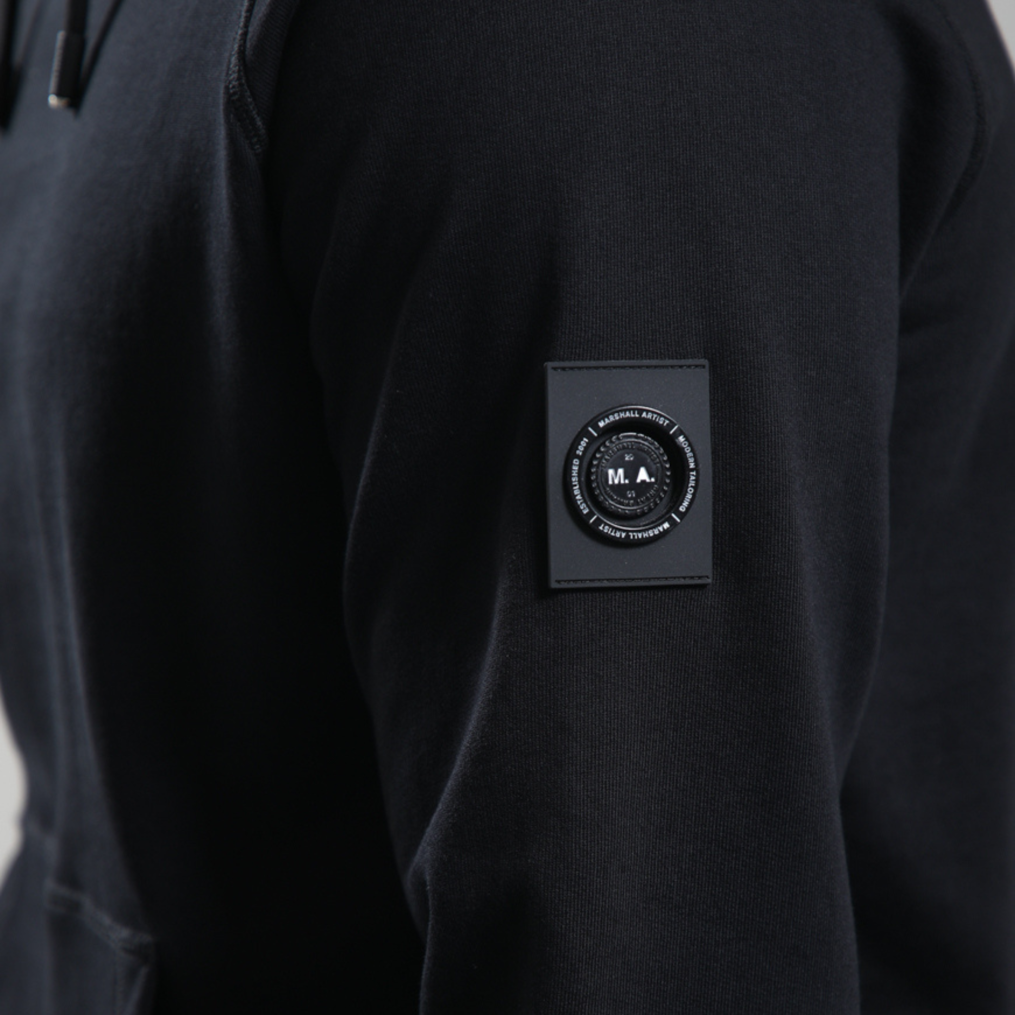 Mens Marshall Artist Black Siren Hoodie