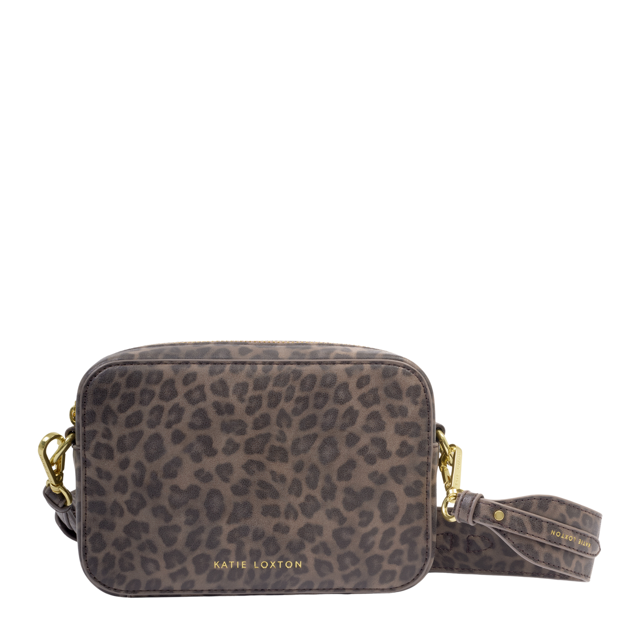 Womens Katie Loxton Leopard Avery Small Crossbody Bag
