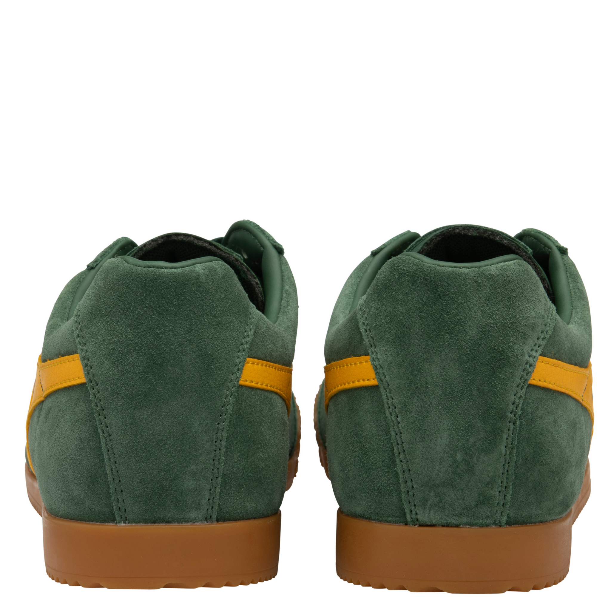 Mens Gola Suede Evergreen/Sun Harrier Trainers