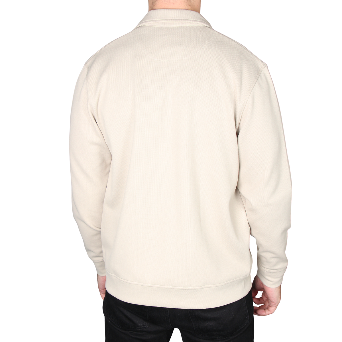 Mens Gabicci Vintage Cement Leigh Jersey Overshirt