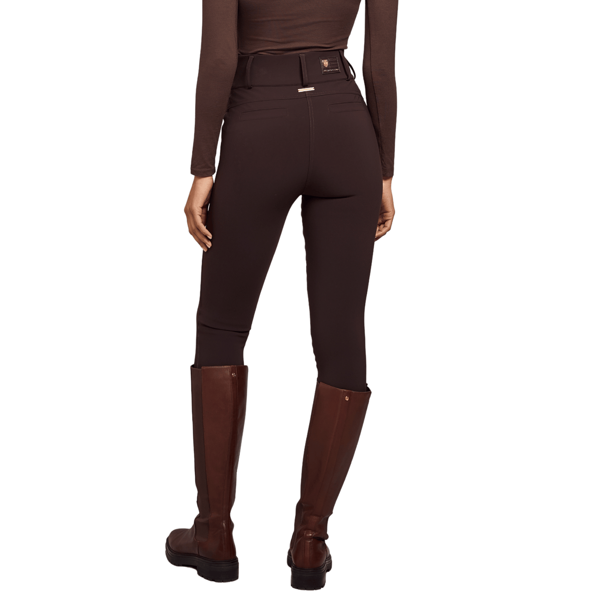 Womens Holland Cooper Chocolate Contour Trousers