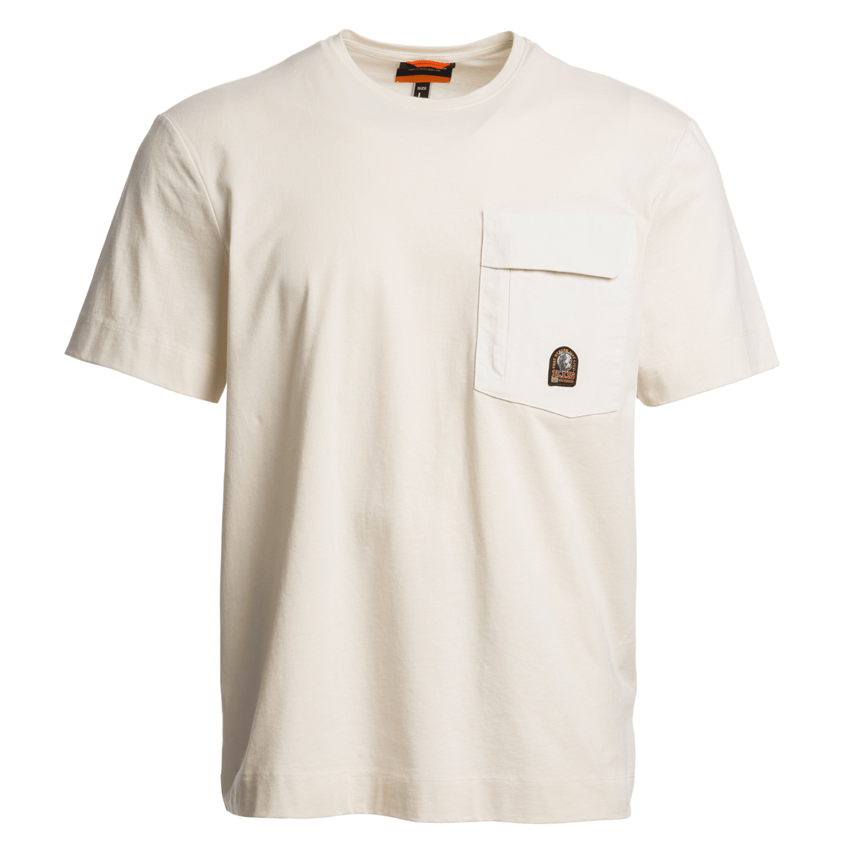 Mens Parajumpers Warm Ivory Mojave 2.0 S/s T Shirt
