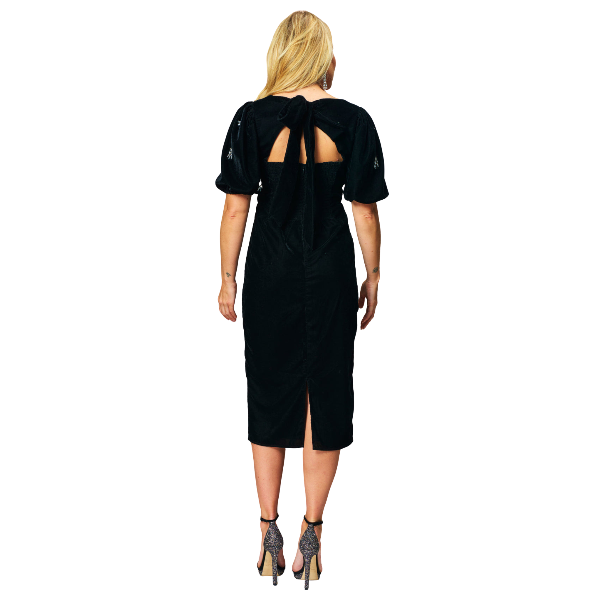 Womens Hope & Ivy Black The Bettina Dress